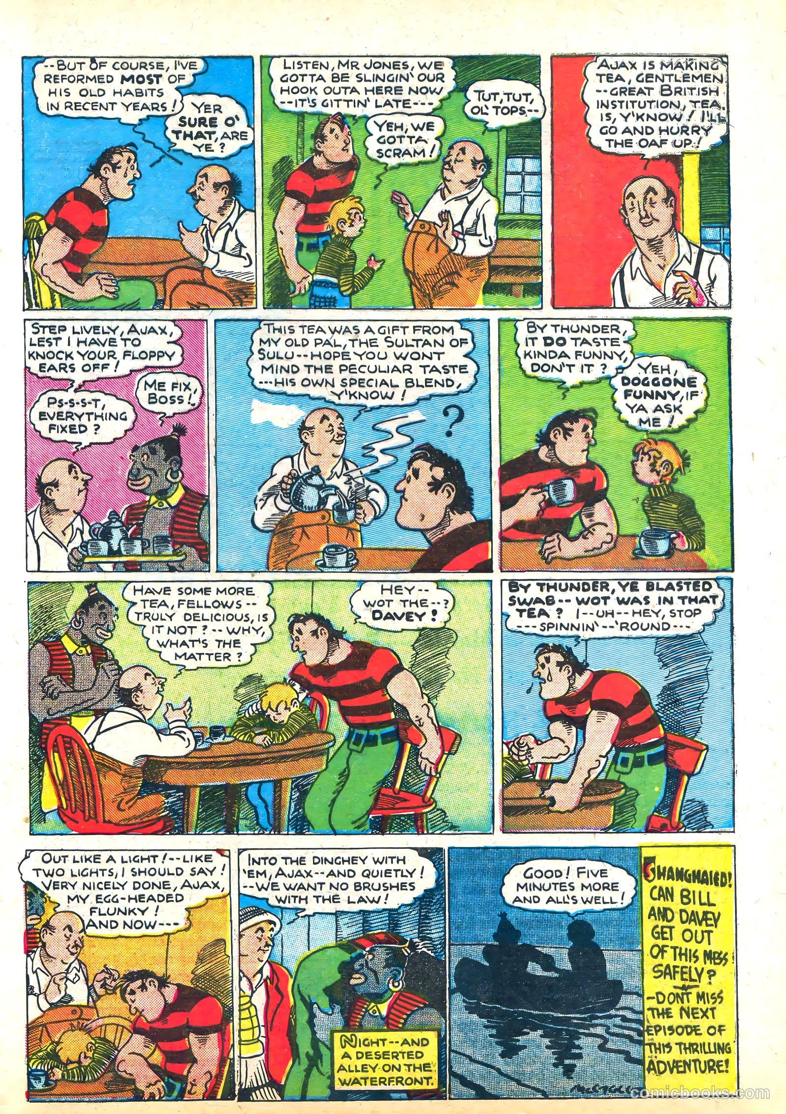 Amazing Mystery Funnies #18 — page 33 of 68