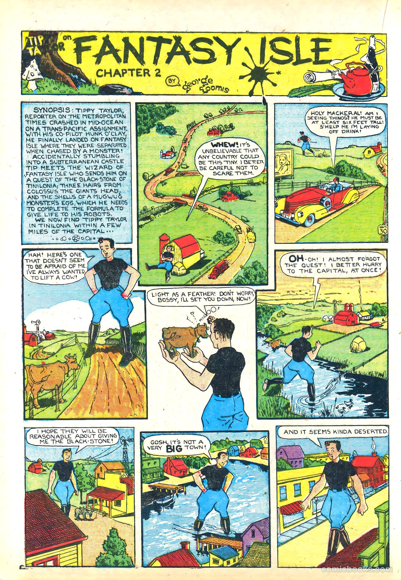 Amazing Mystery Funnies #18 — page 36 of 68