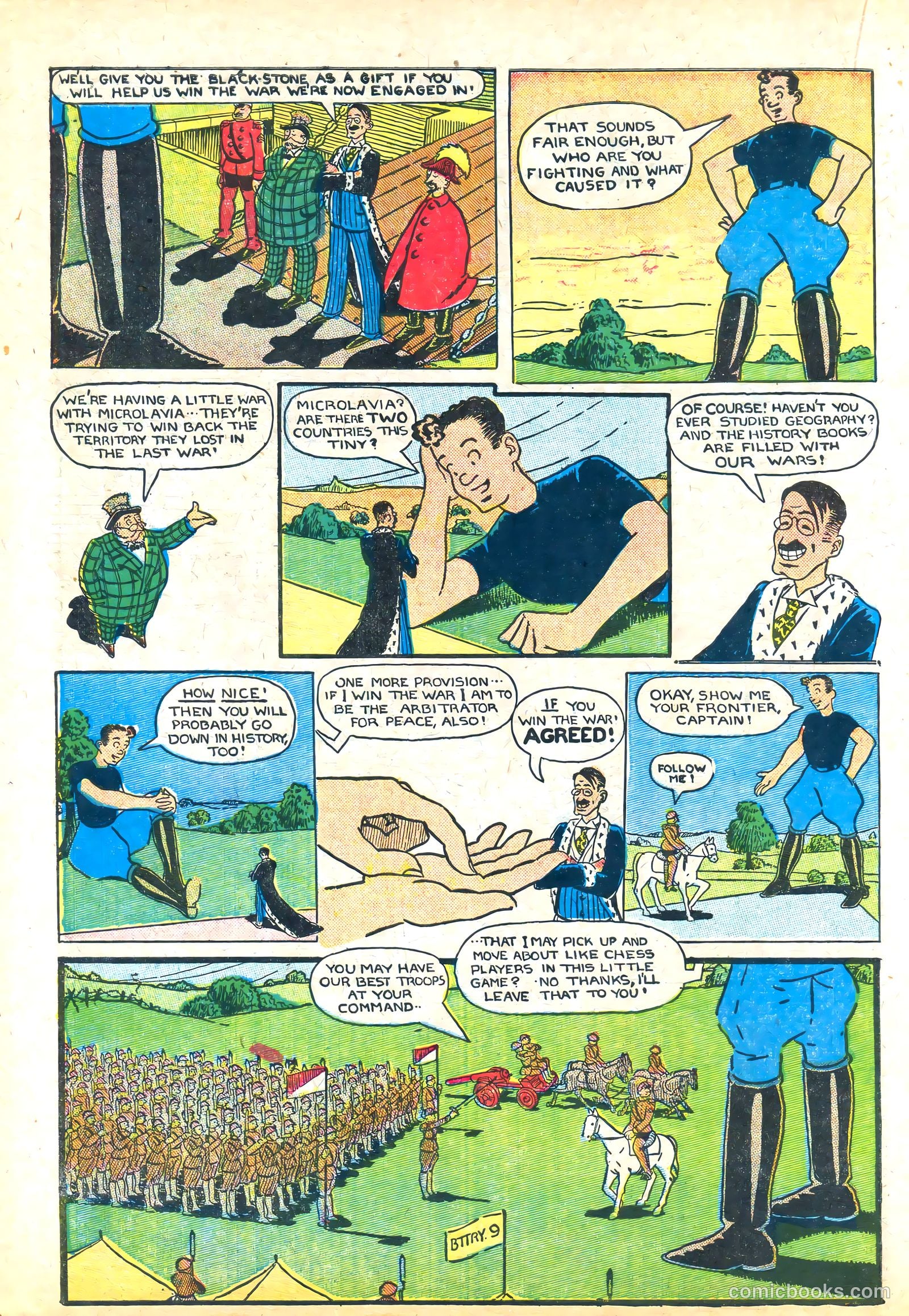Amazing Mystery Funnies #18 — page 38 of 68
