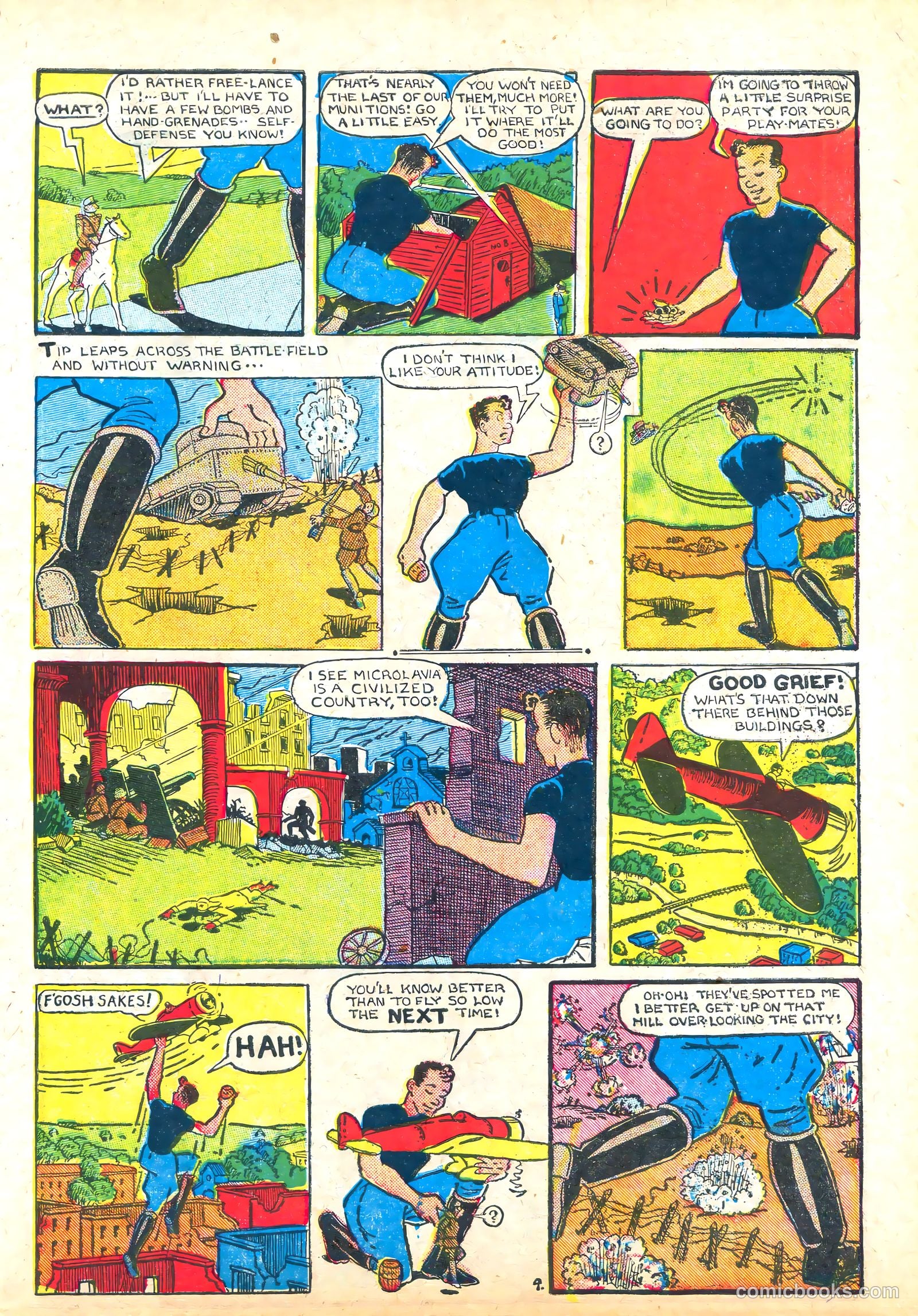 Amazing Mystery Funnies #18 — page 39 of 68