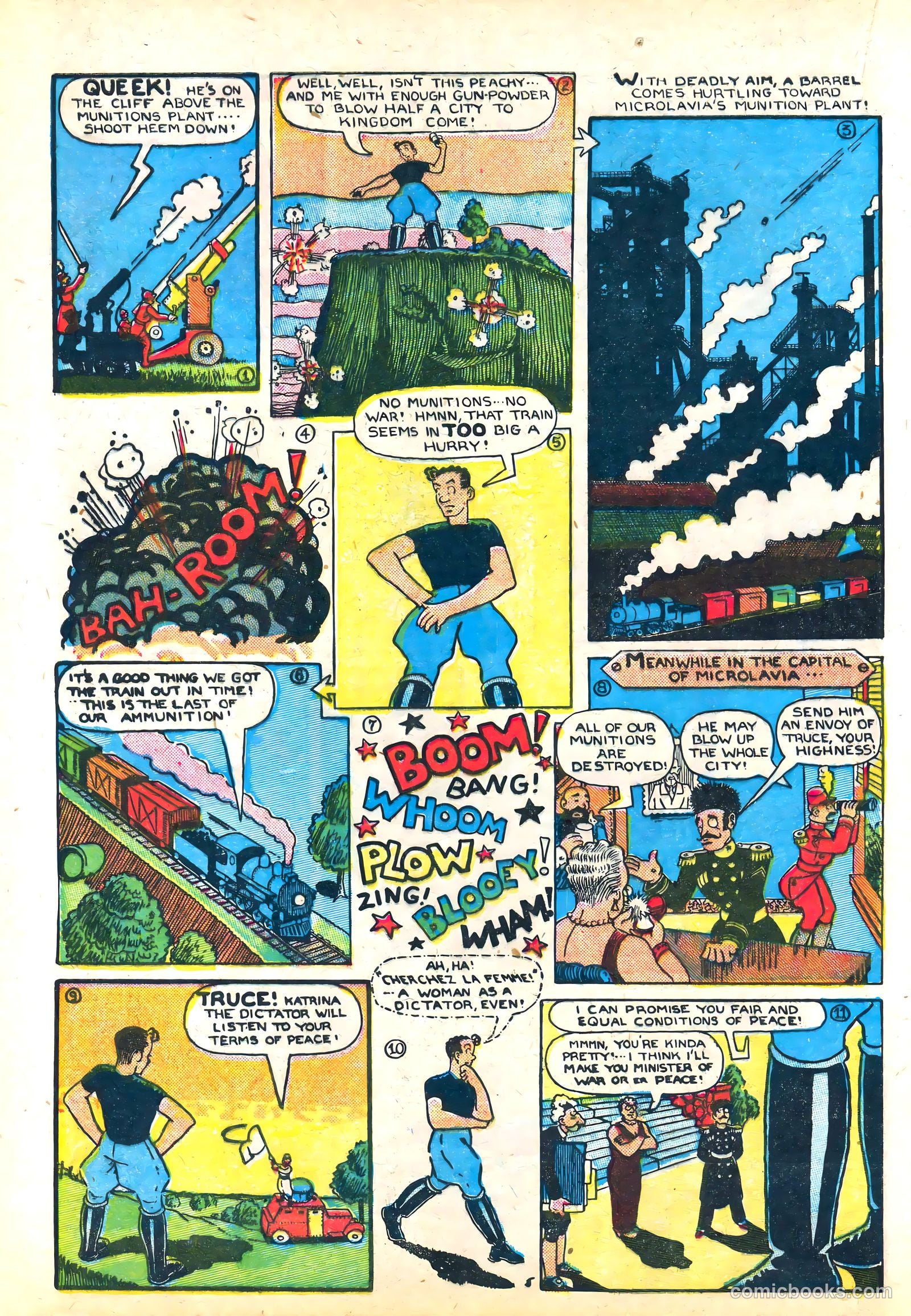 Amazing Mystery Funnies #18 — page 40 of 68