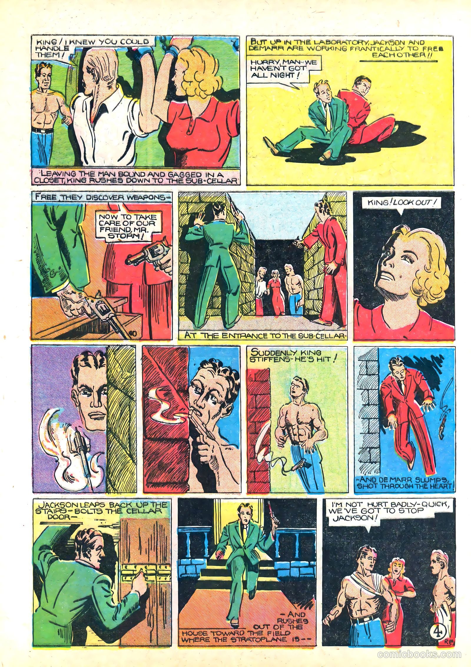 Amazing Mystery Funnies #18 — page 56 of 68