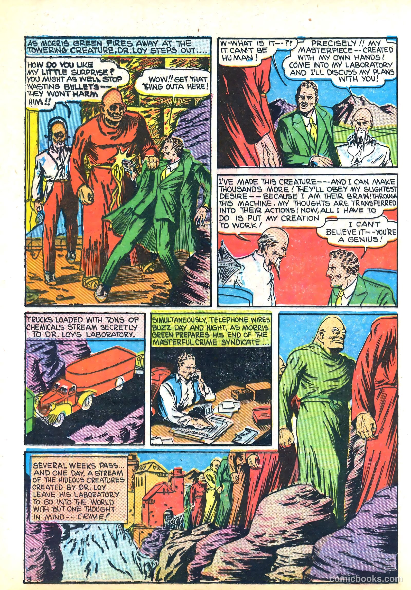 Amazing Mystery Funnies #18 — page 60 of 68