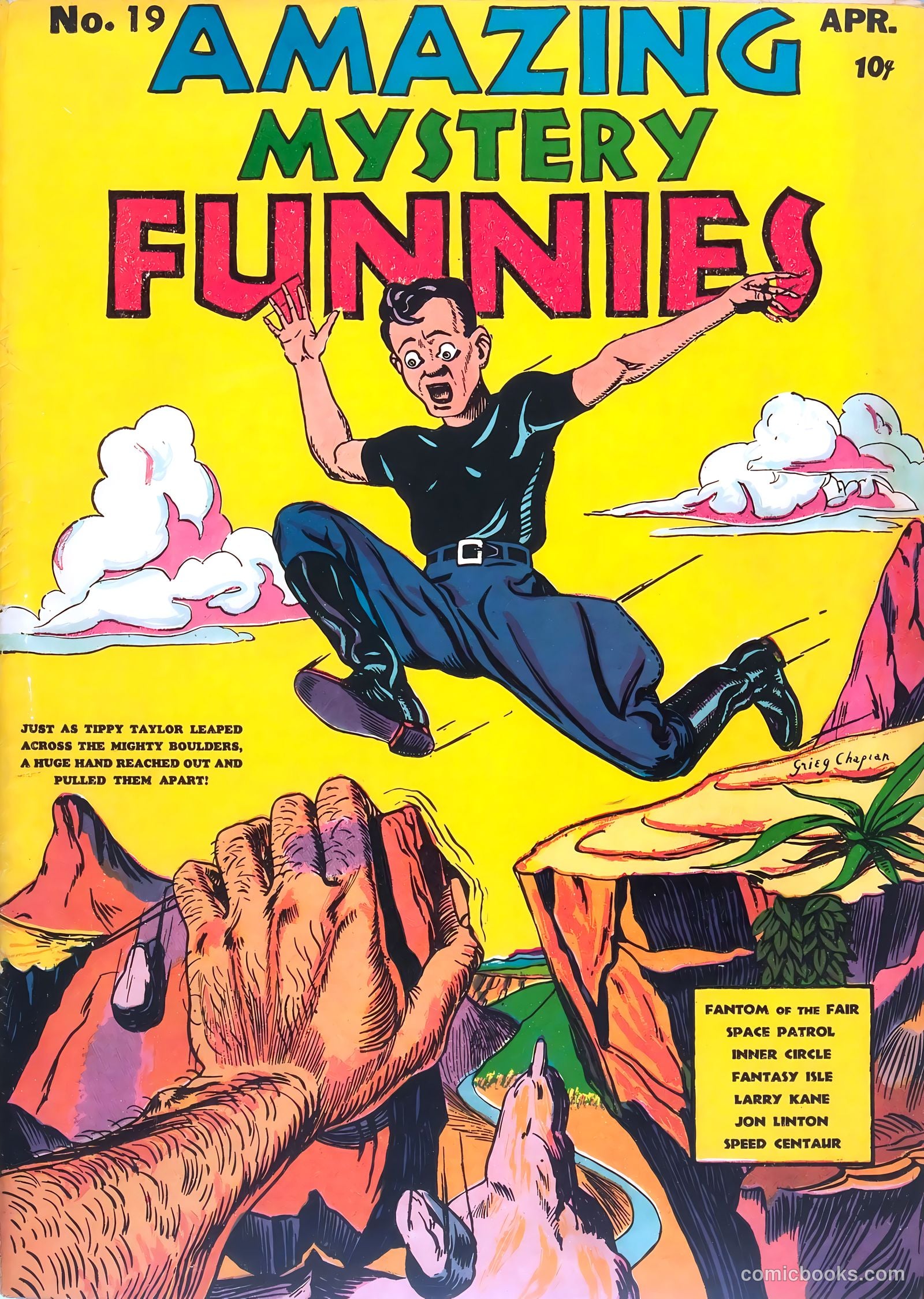 Amazing Mystery Funnies #19 — page 1 of 67