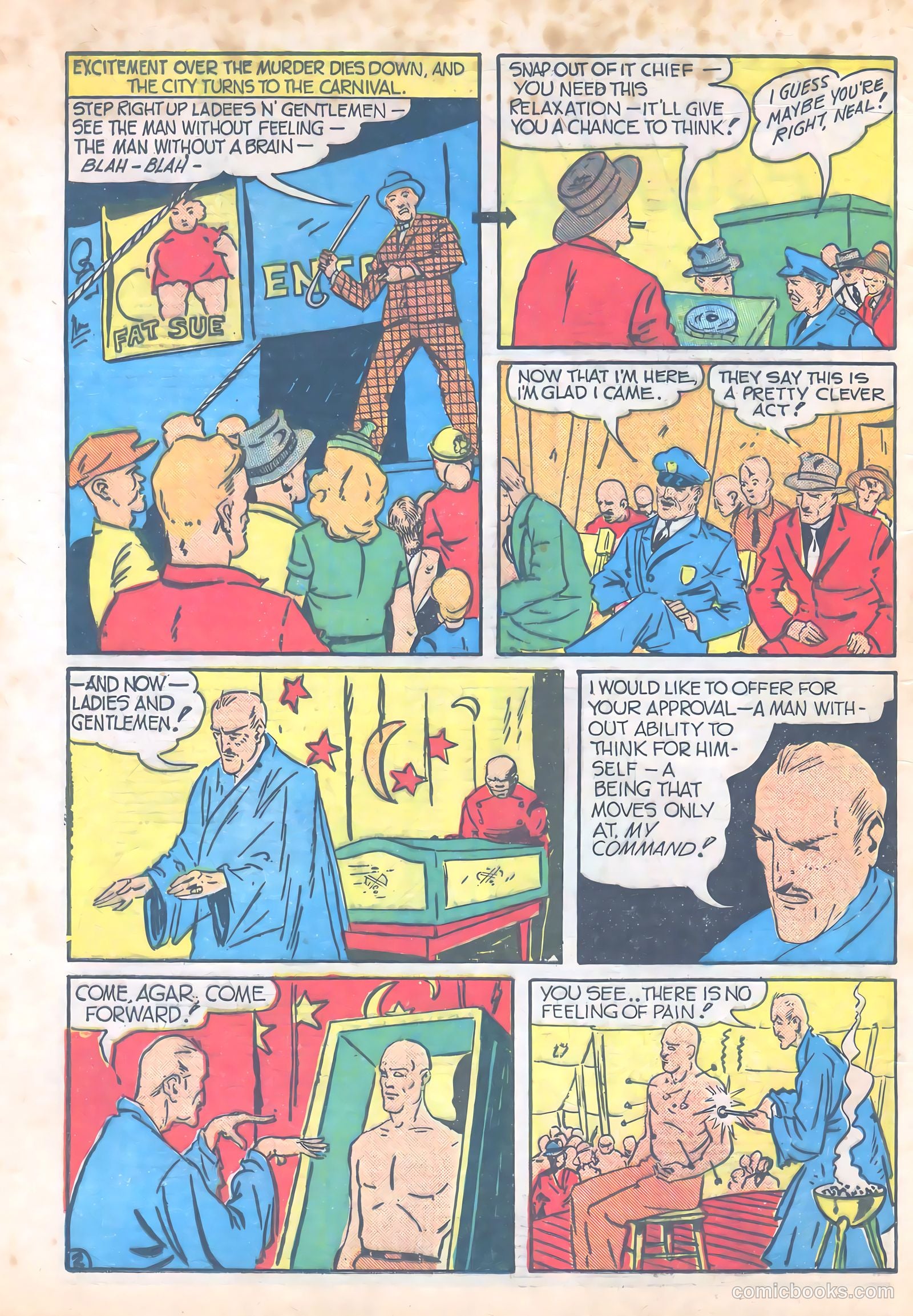 Amazing Mystery Funnies #19 — page 3 of 67