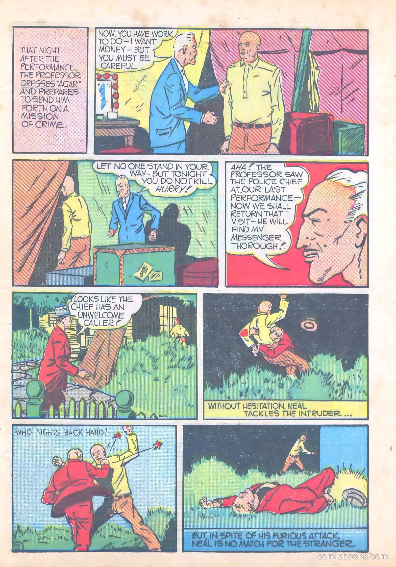 Amazing Mystery Funnies #19 — page 4 of 67