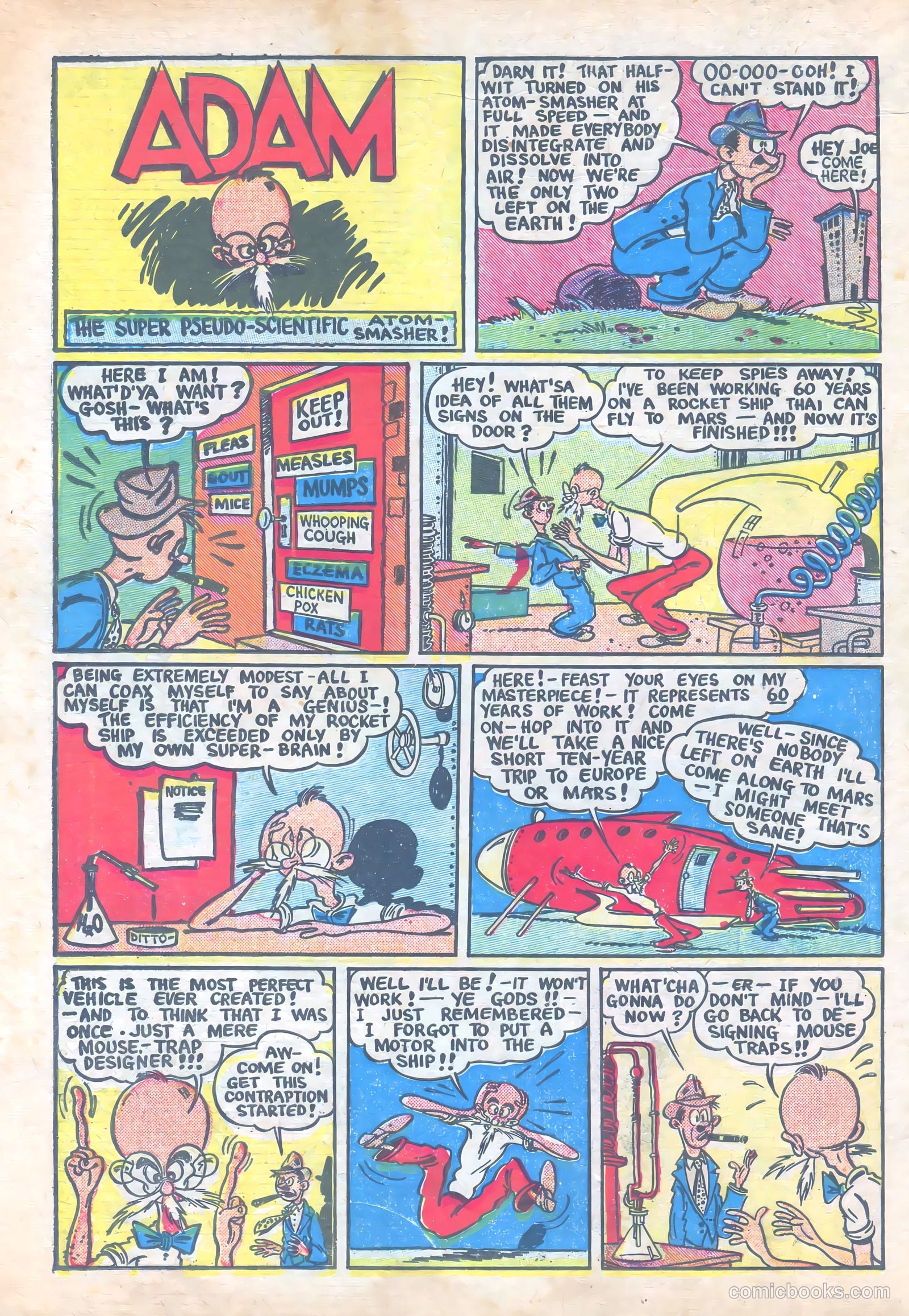 Amazing Mystery Funnies #19 — page 65 of 67