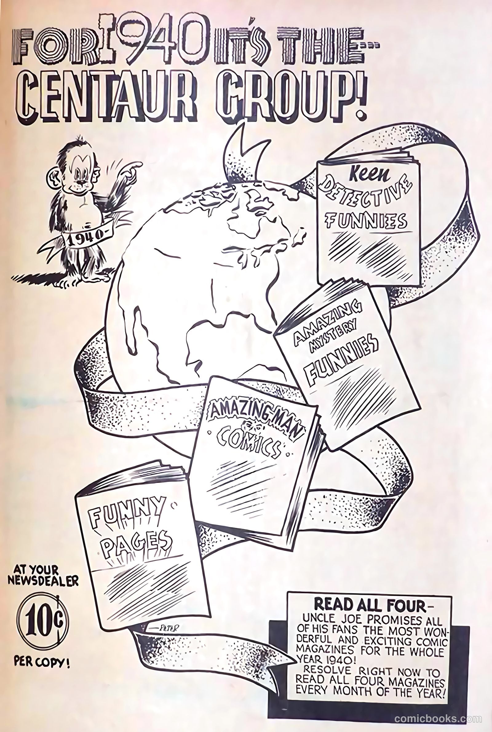 Amazing Mystery Funnies #19 — page 66 of 67