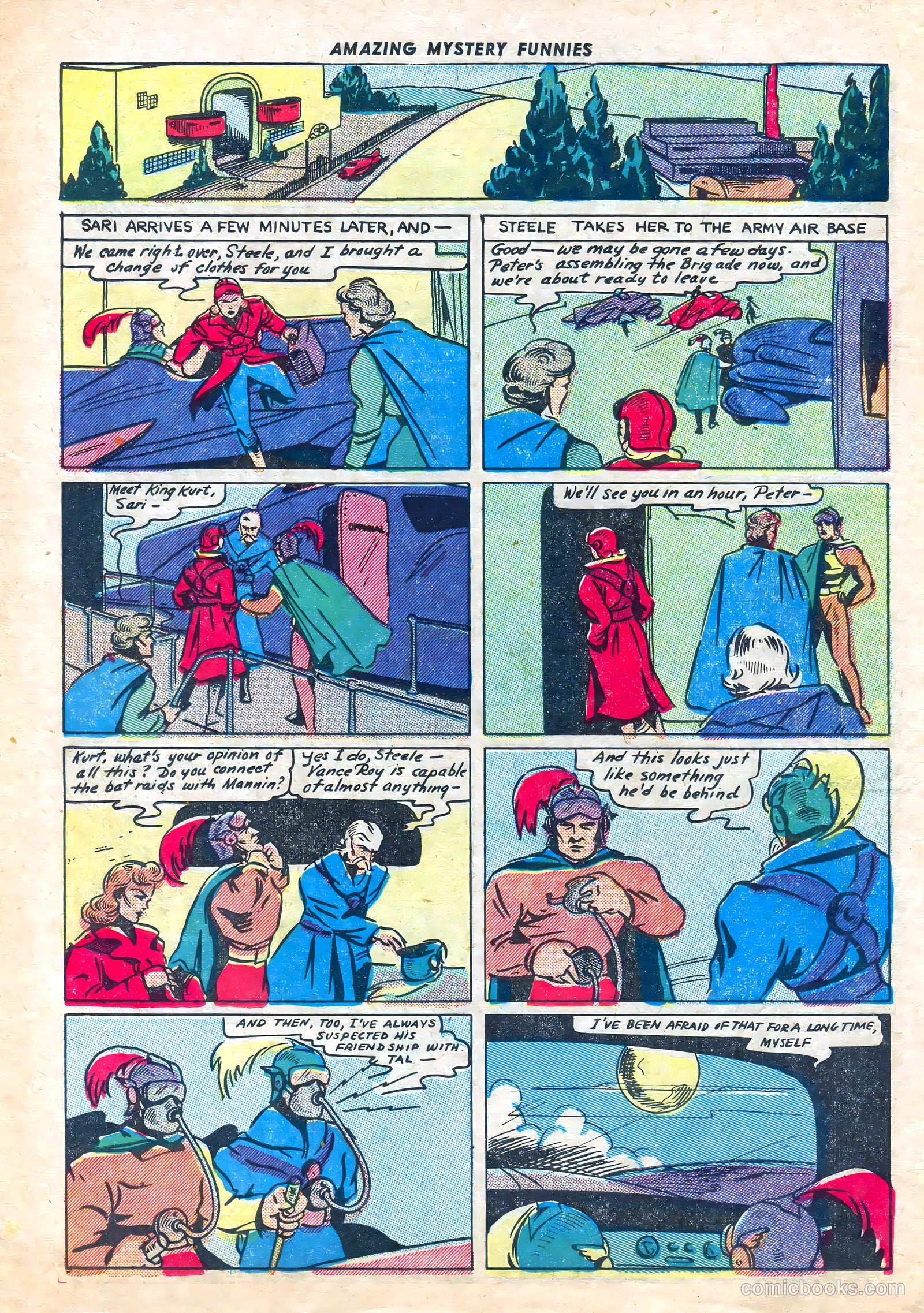 Amazing Mystery Funnies #2 — page 5 of 50