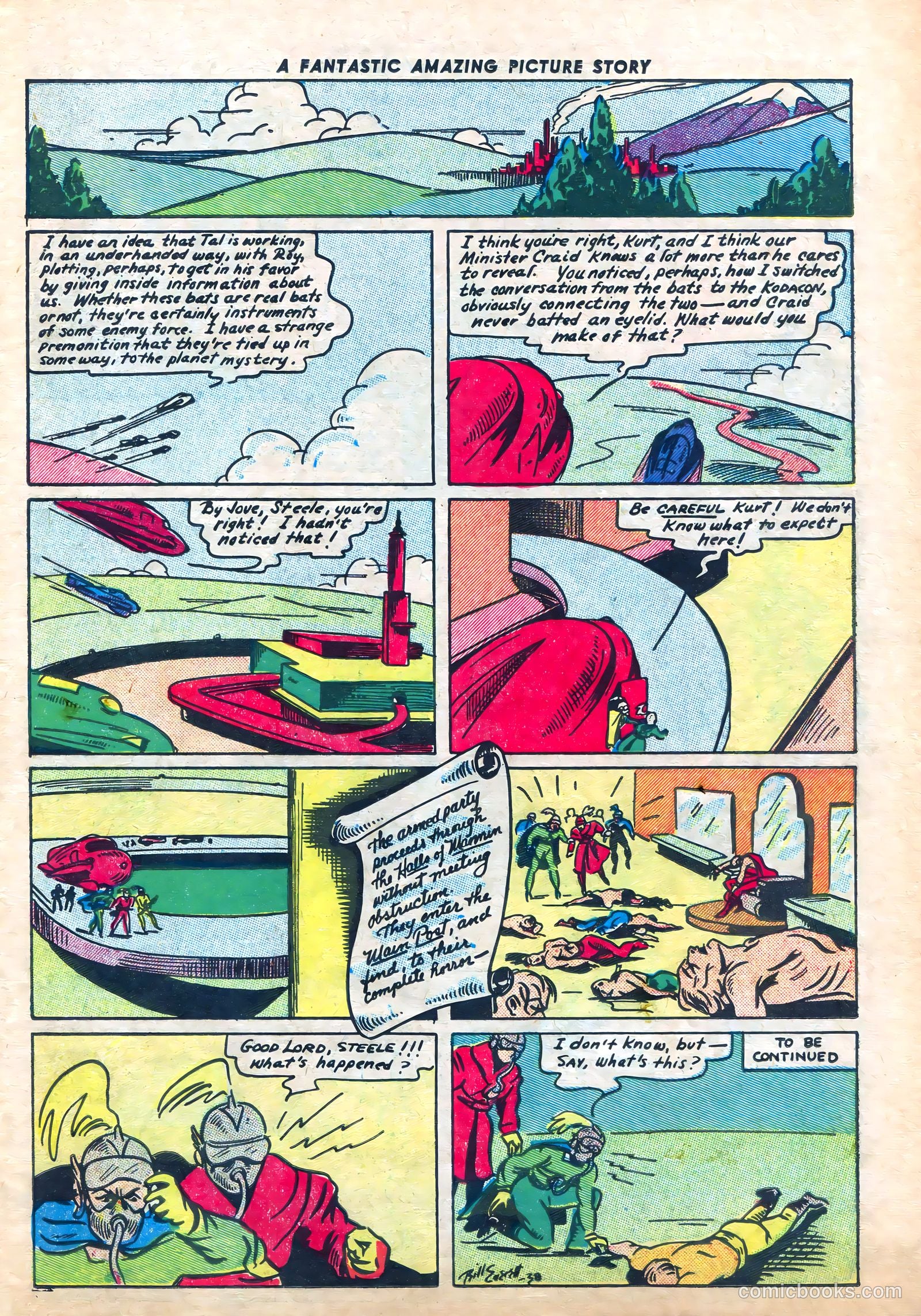 Amazing Mystery Funnies #2 — page 6 of 50