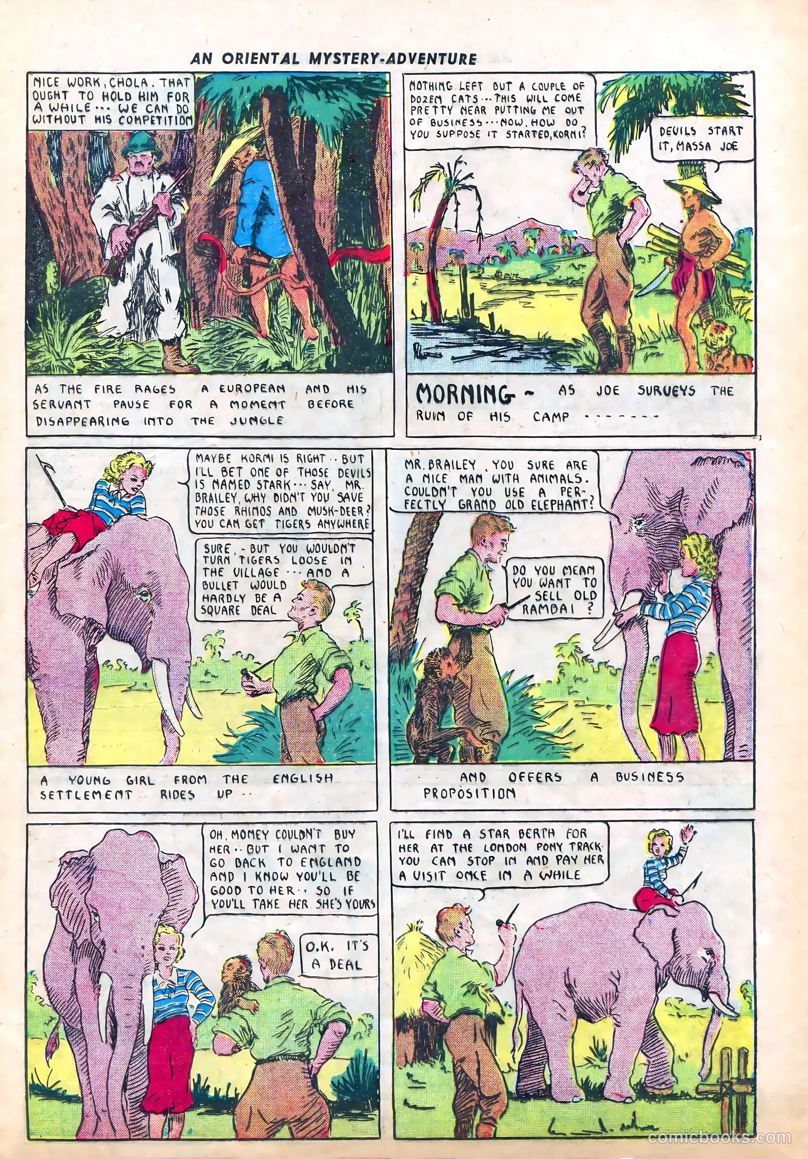 Amazing Mystery Funnies #2 — page 8 of 50