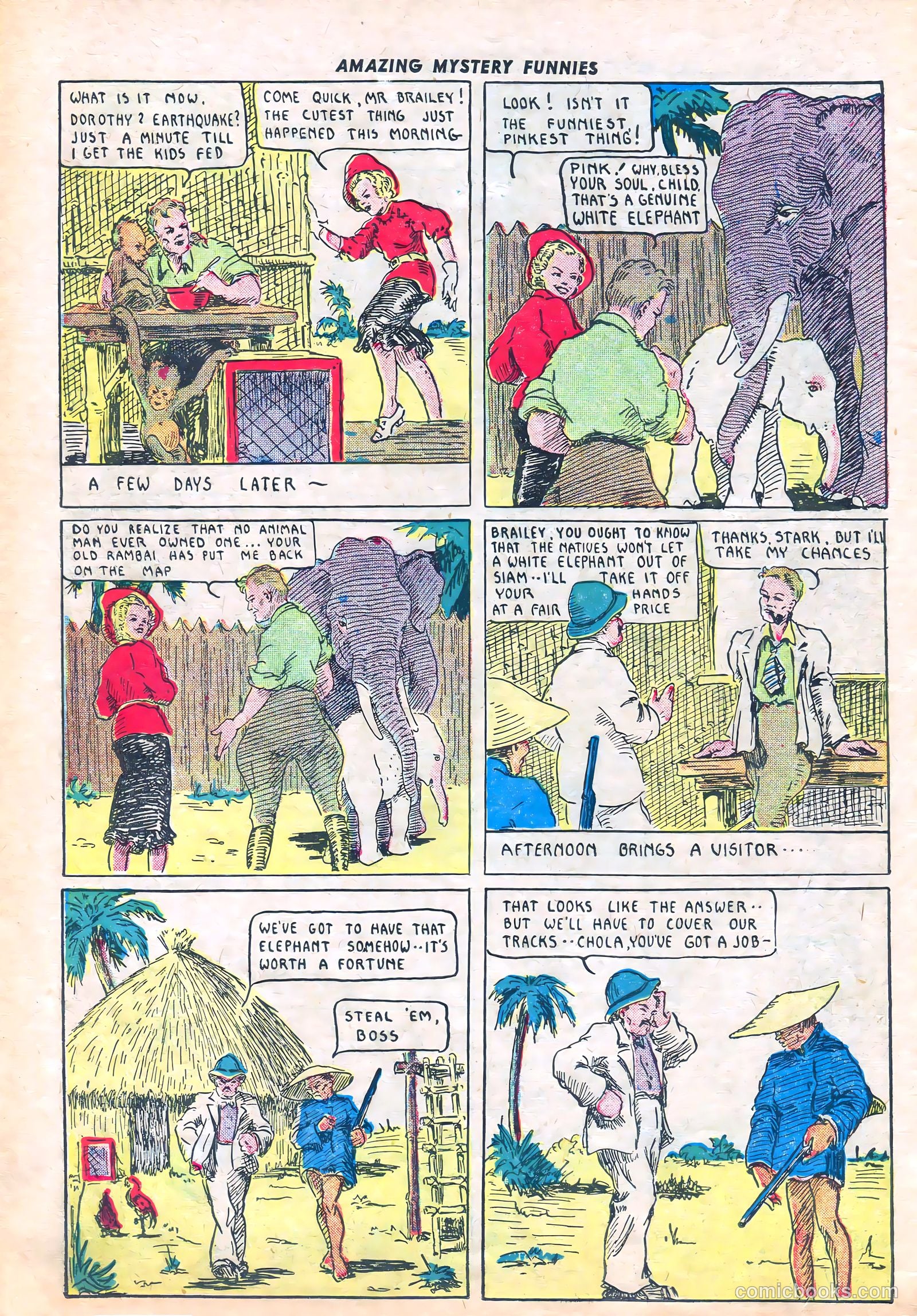 Amazing Mystery Funnies #2 — page 9 of 50