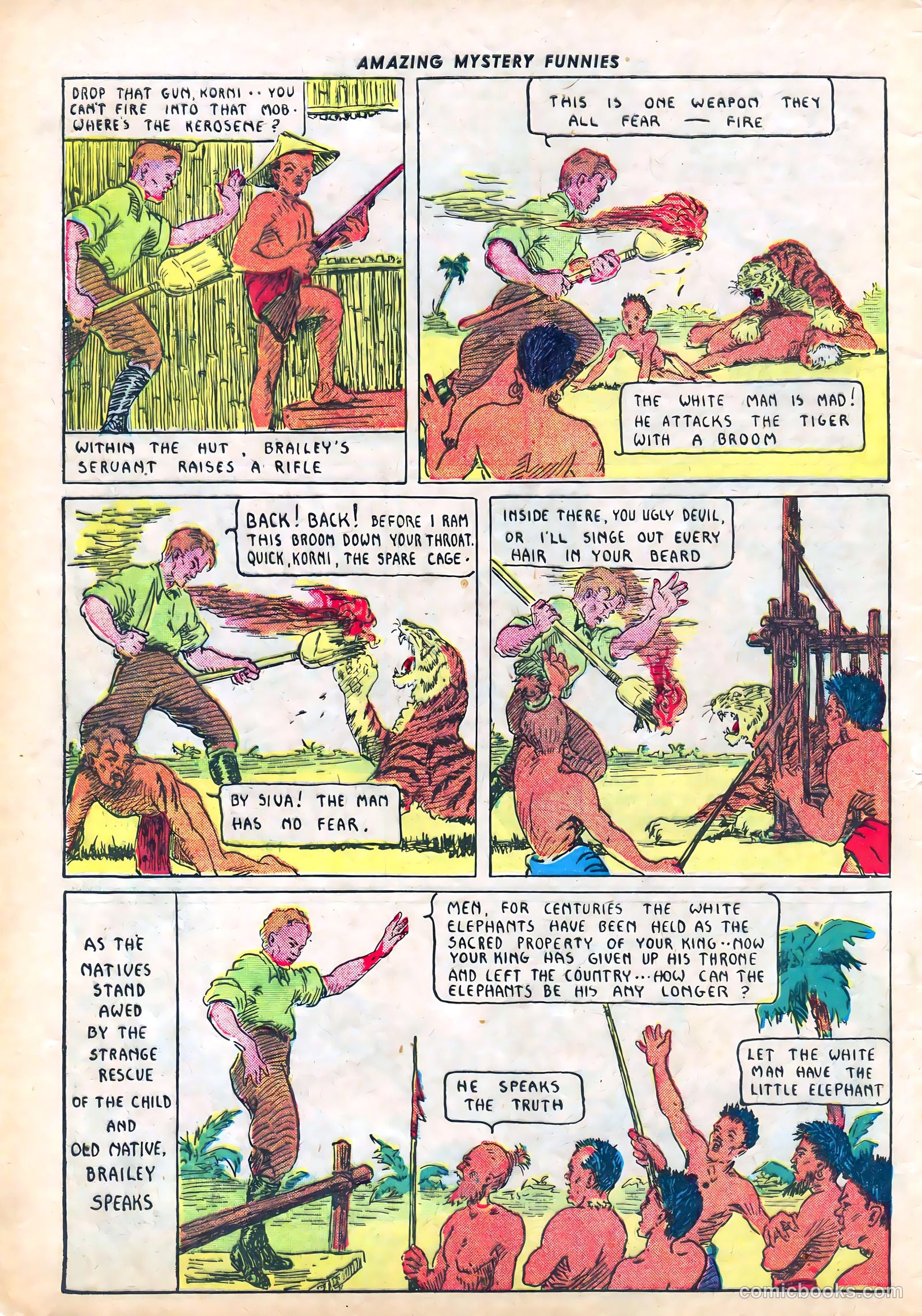 Amazing Mystery Funnies #2 — page 11 of 50