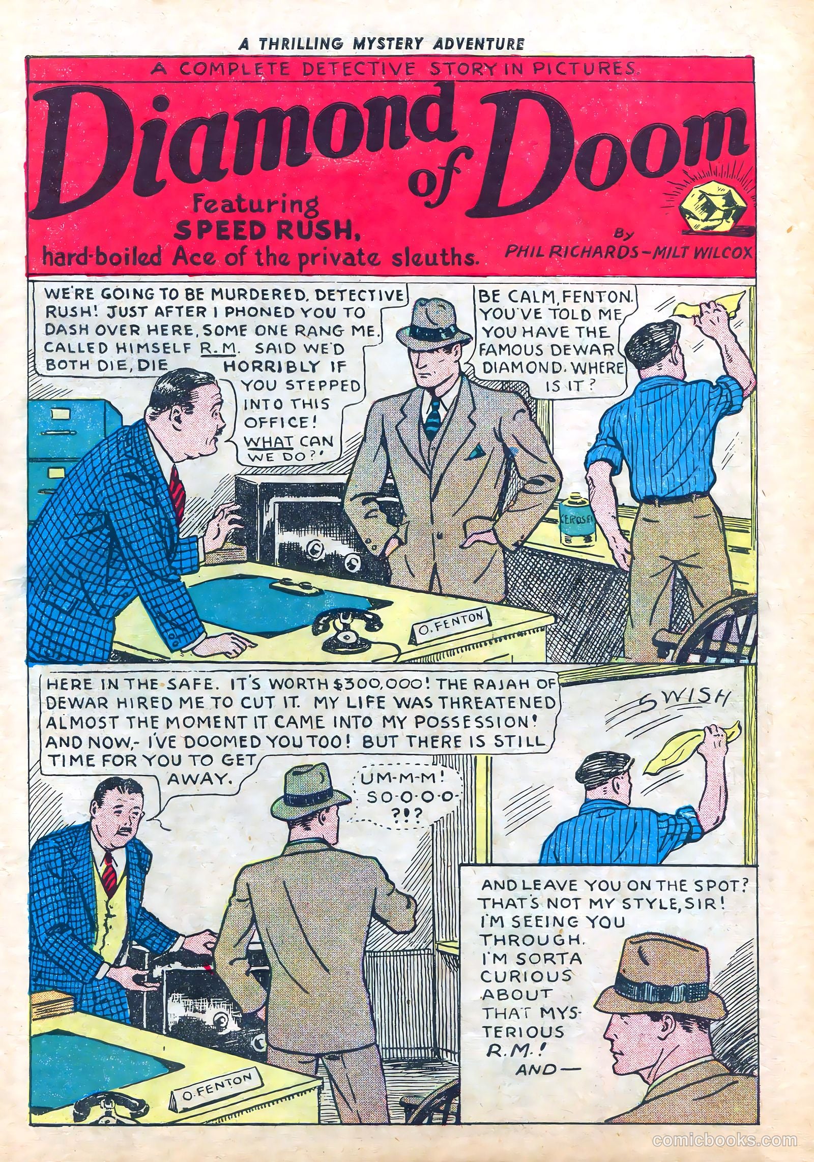 Amazing Mystery Funnies #2 — page 14 of 50