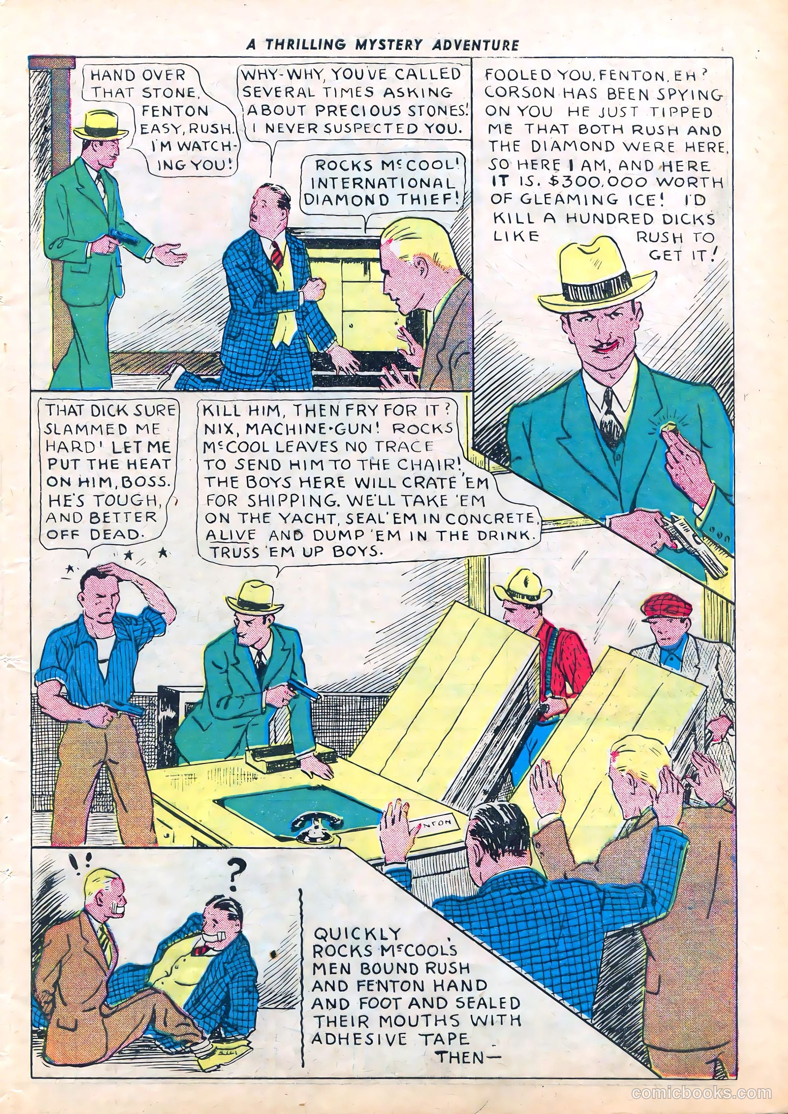Amazing Mystery Funnies #2 — page 16 of 50