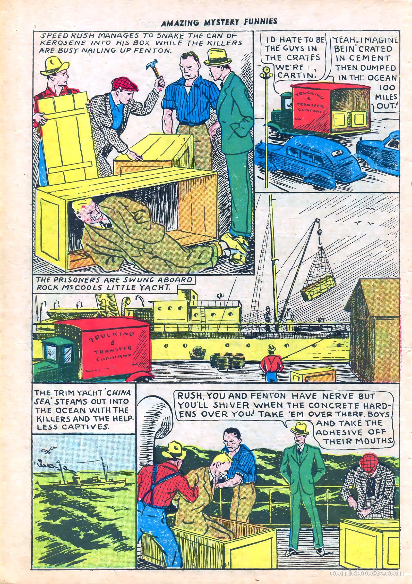 Amazing Mystery Funnies #2 — page 17 of 50