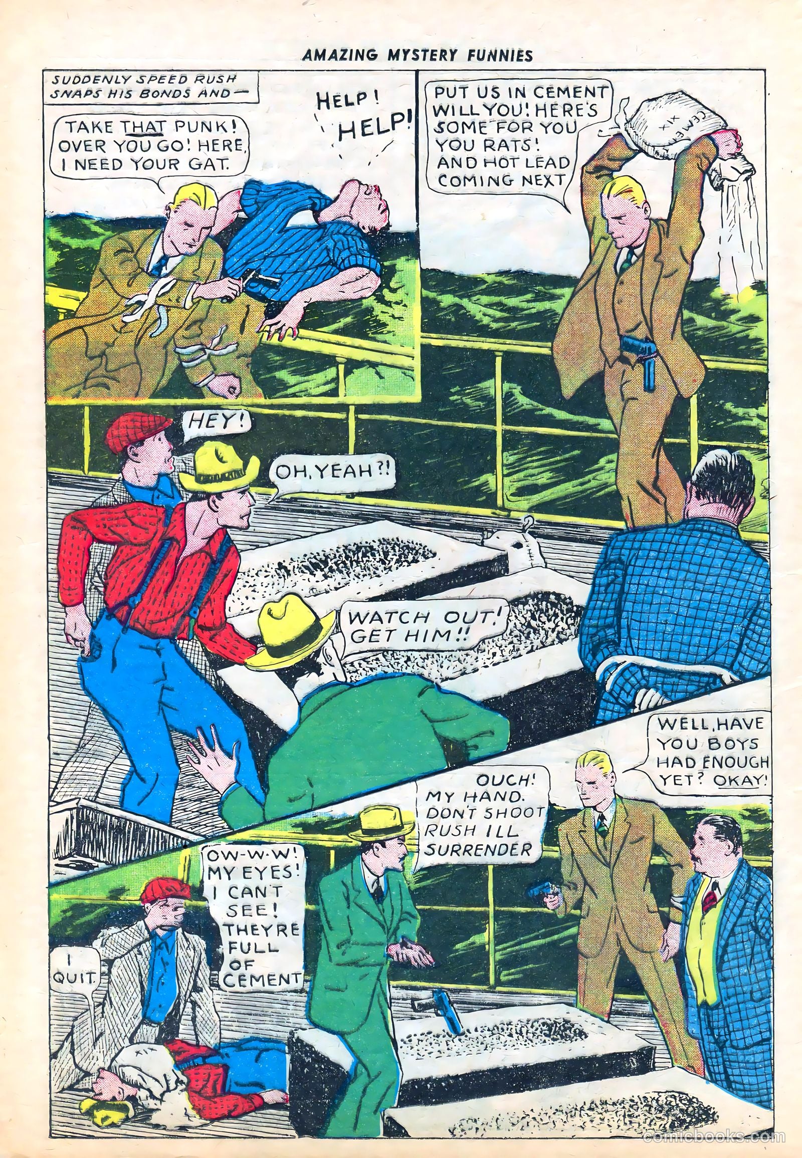 Amazing Mystery Funnies #2 — page 19 of 50
