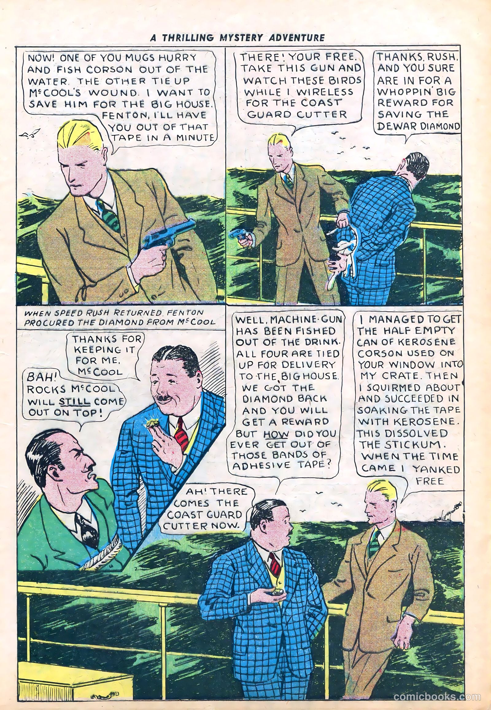 Amazing Mystery Funnies #2 — page 20 of 50