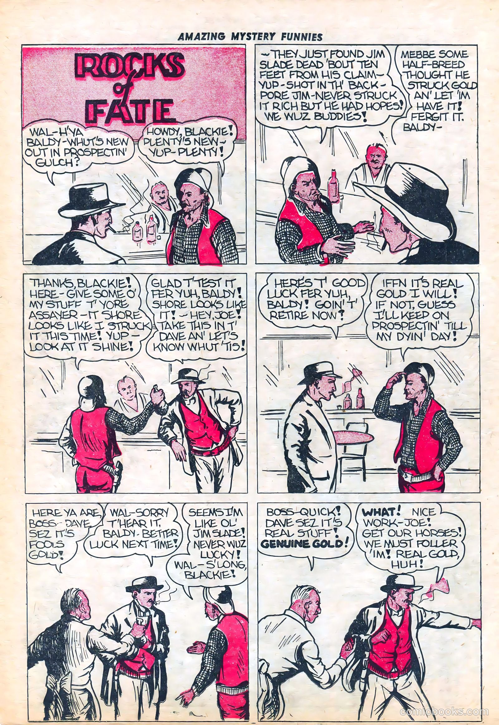 Amazing Mystery Funnies #2 — page 21 of 50