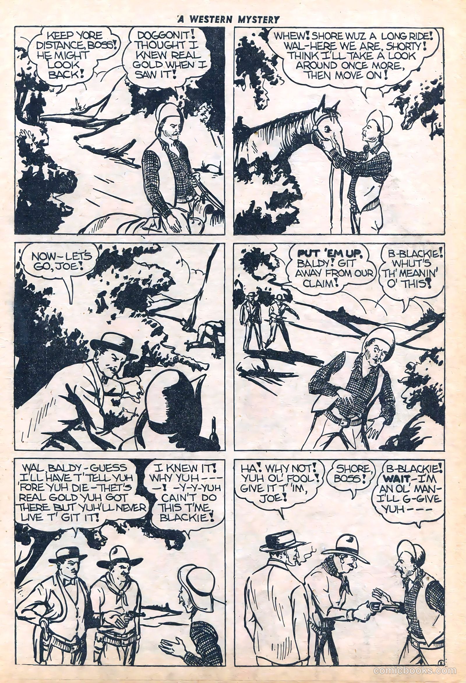 Amazing Mystery Funnies #2 — page 22 of 50