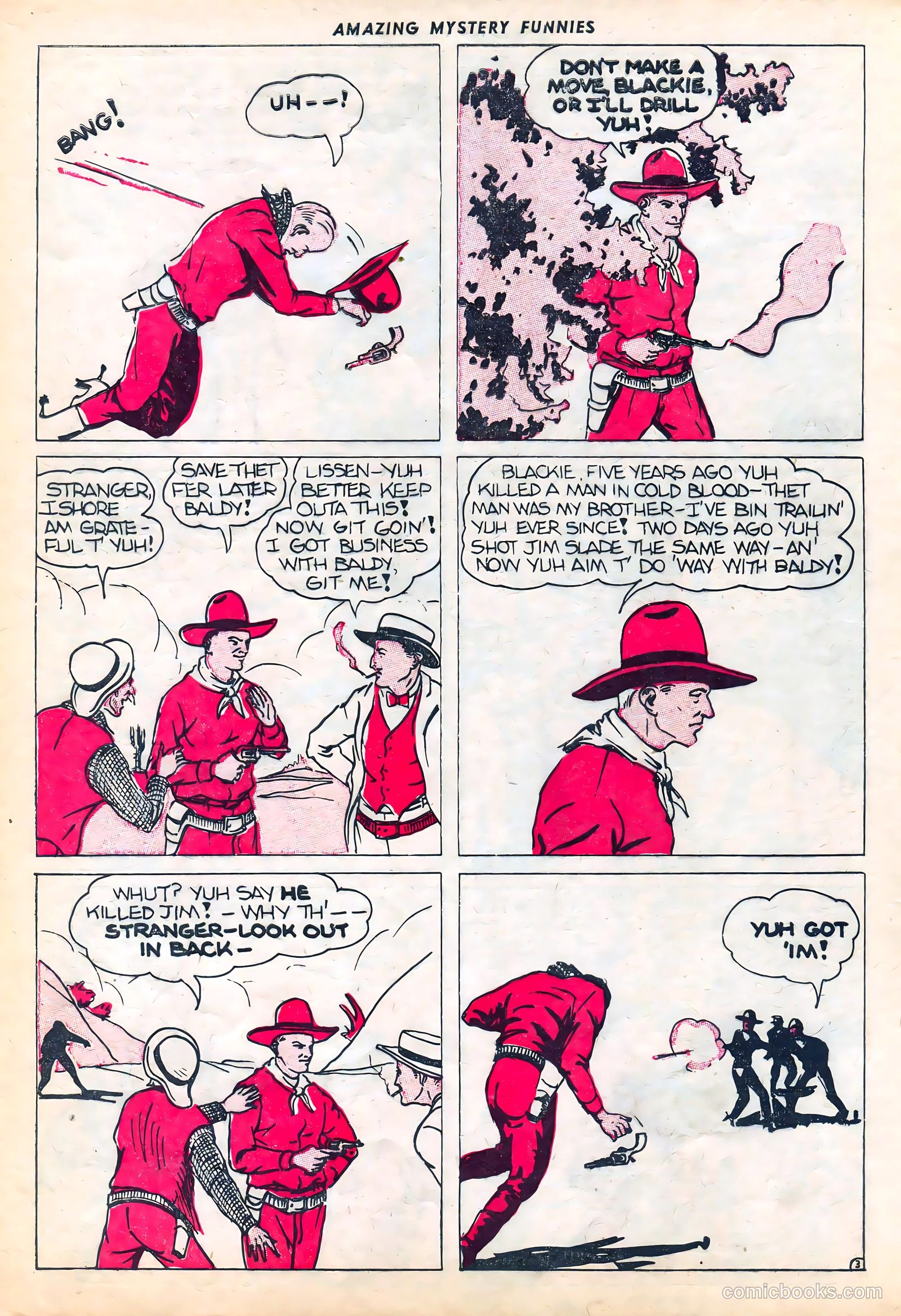 Amazing Mystery Funnies #2 — page 23 of 50