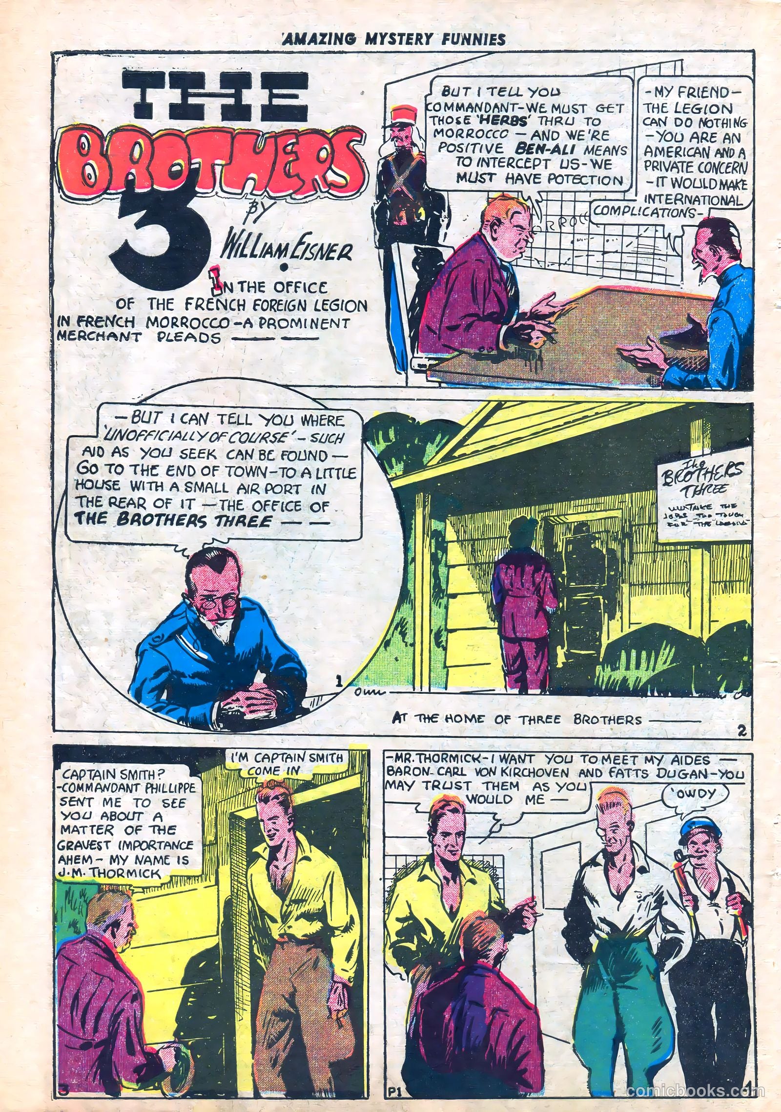 Amazing Mystery Funnies #2 — page 28 of 50