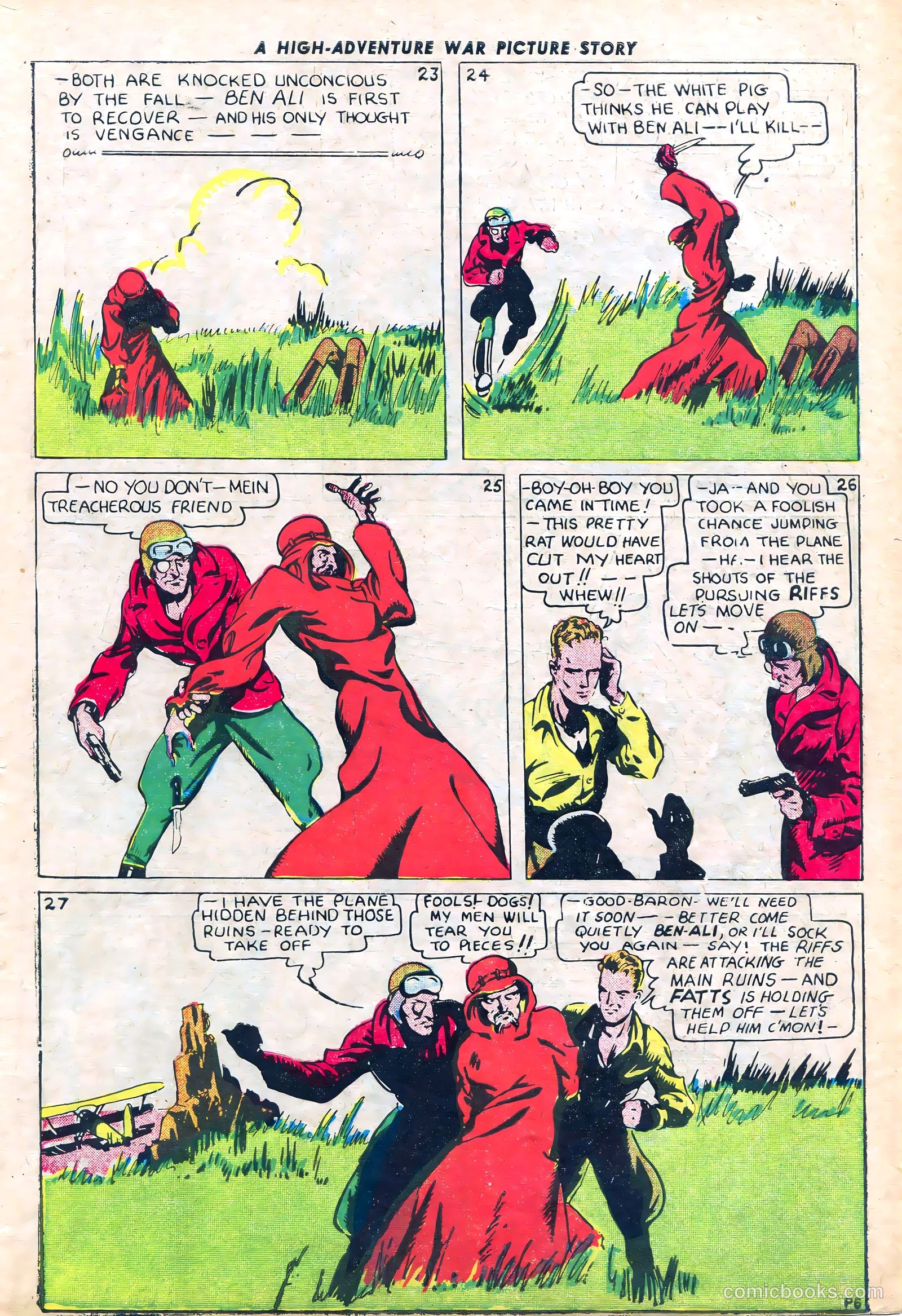 Amazing Mystery Funnies #2 — page 33 of 50