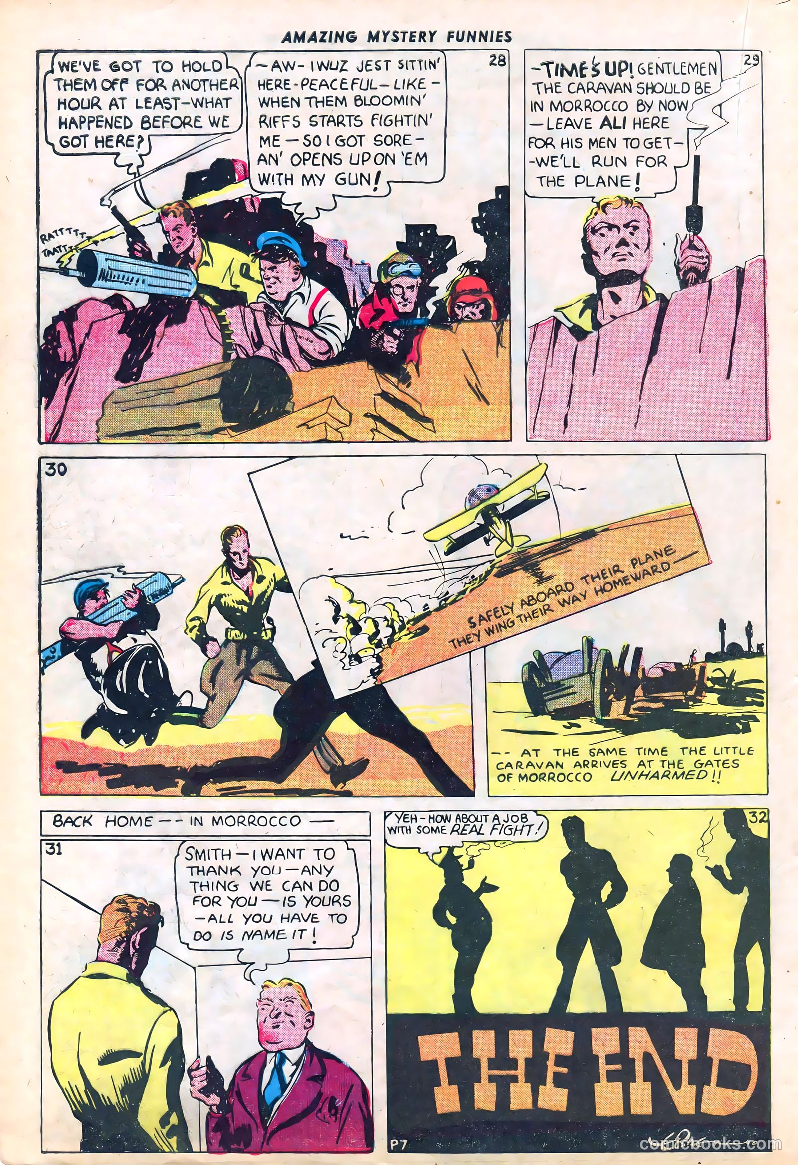 Amazing Mystery Funnies #2 — page 34 of 50