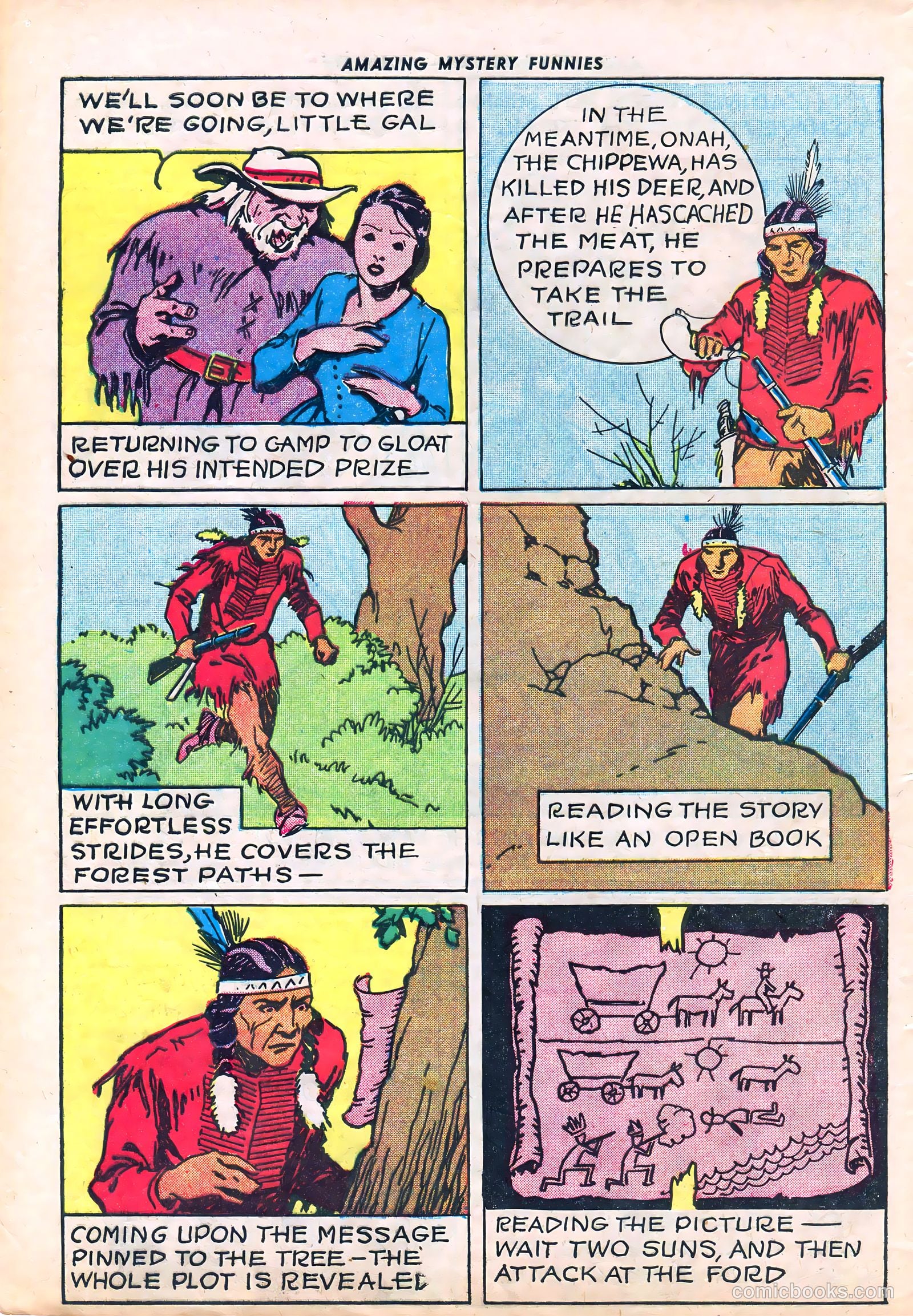Amazing Mystery Funnies #2 — page 38 of 50