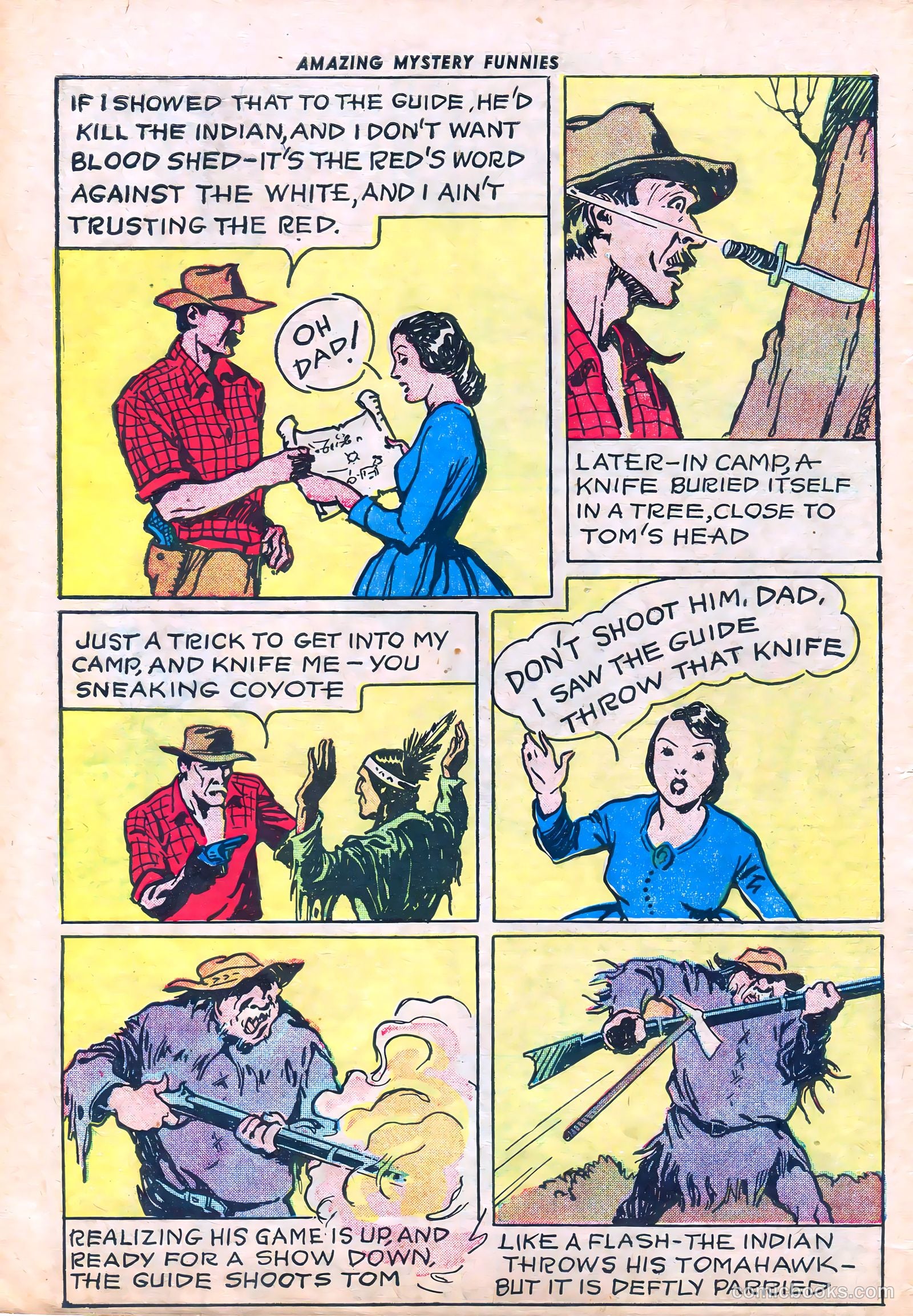 Amazing Mystery Funnies #2 — page 40 of 50