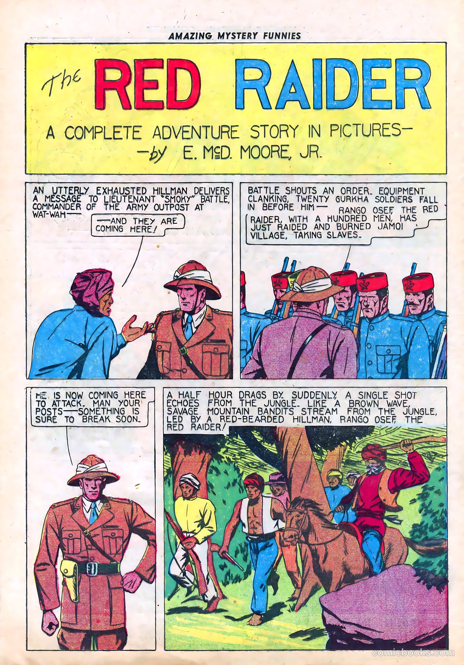 Amazing Mystery Funnies #2 — page 42 of 50