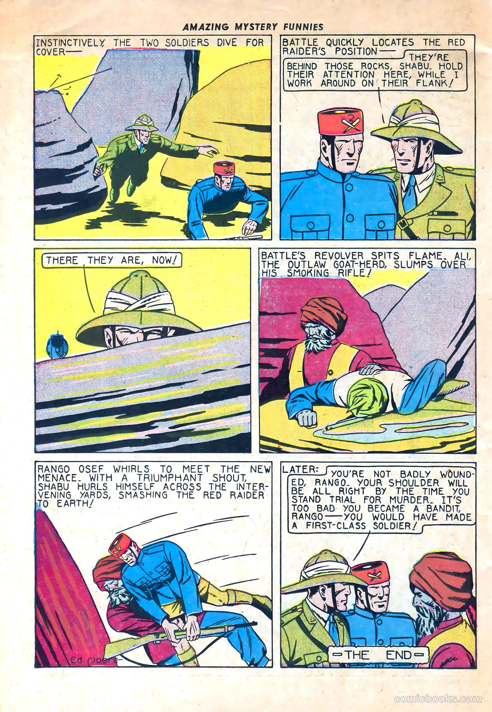 Amazing Mystery Funnies #2 — page 48 of 50