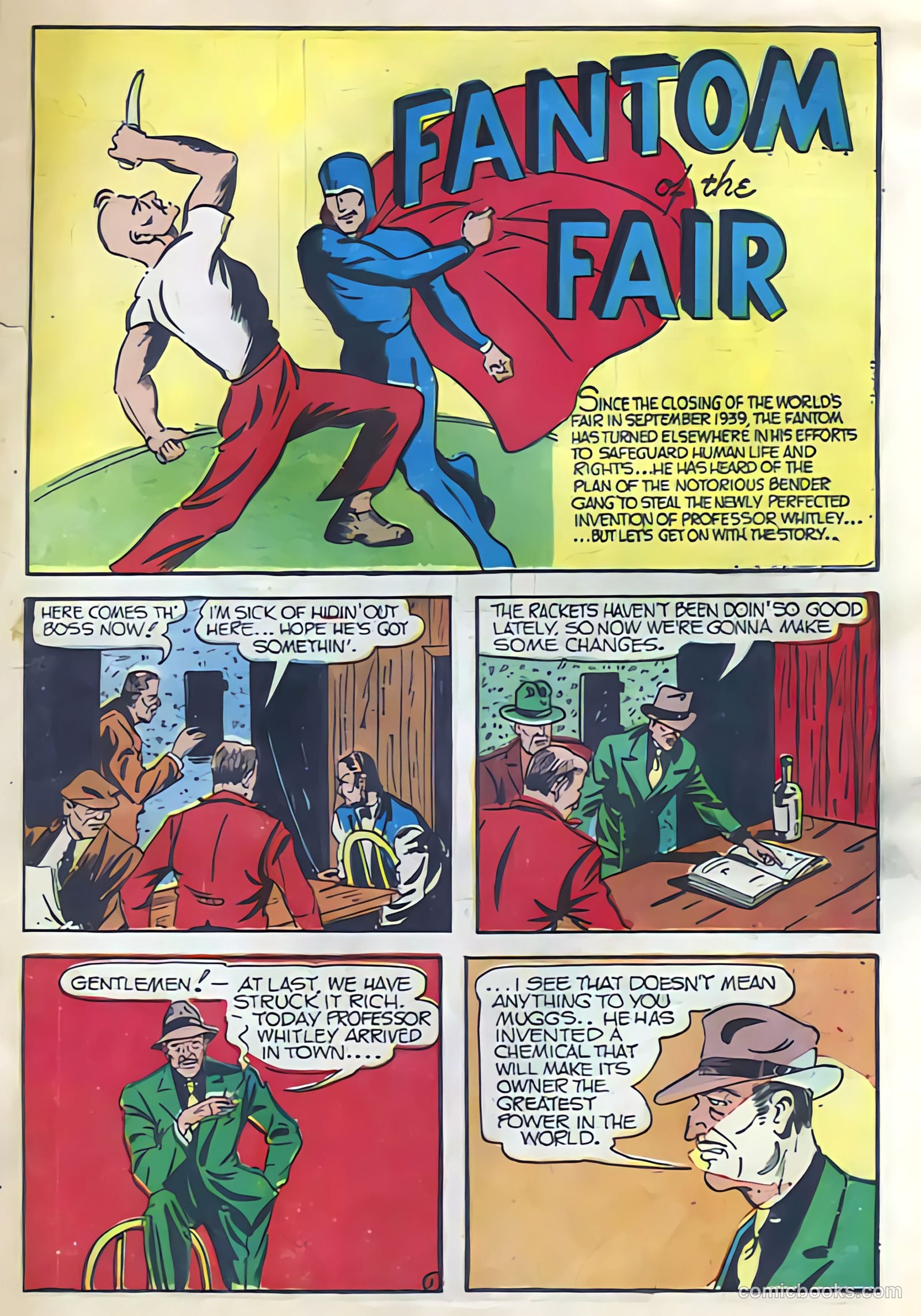 Amazing Mystery Funnies #20 — page 2 of 8