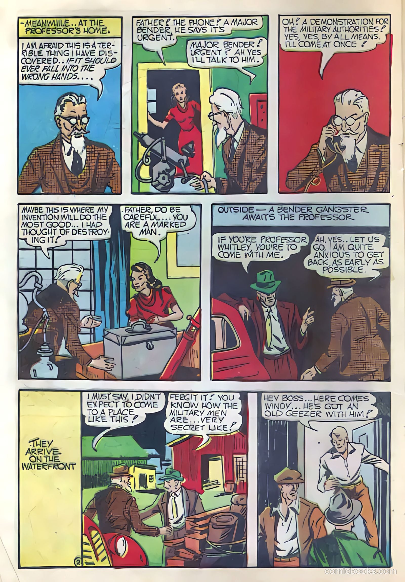 Amazing Mystery Funnies #20 — page 3 of 8