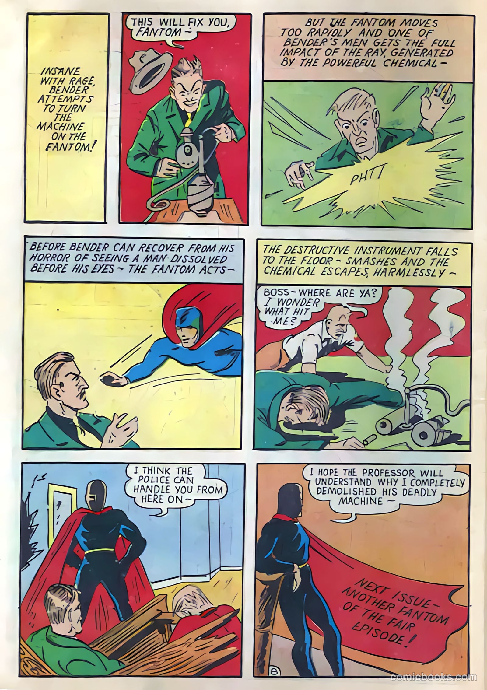 Amazing Mystery Funnies #20 — page 8 of 8