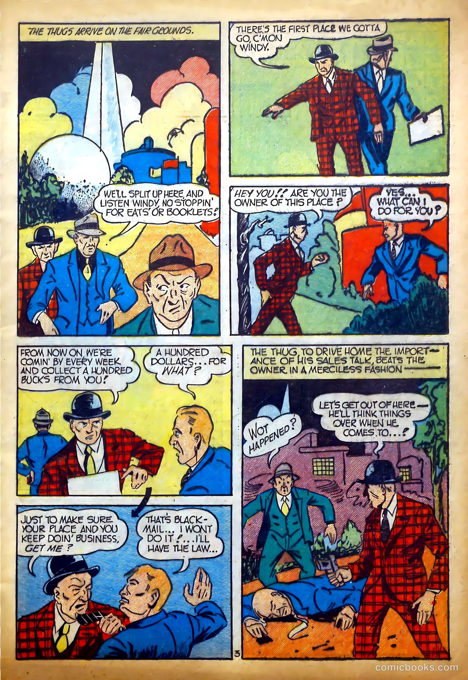 Amazing Mystery Funnies #21 — page 2 of 61