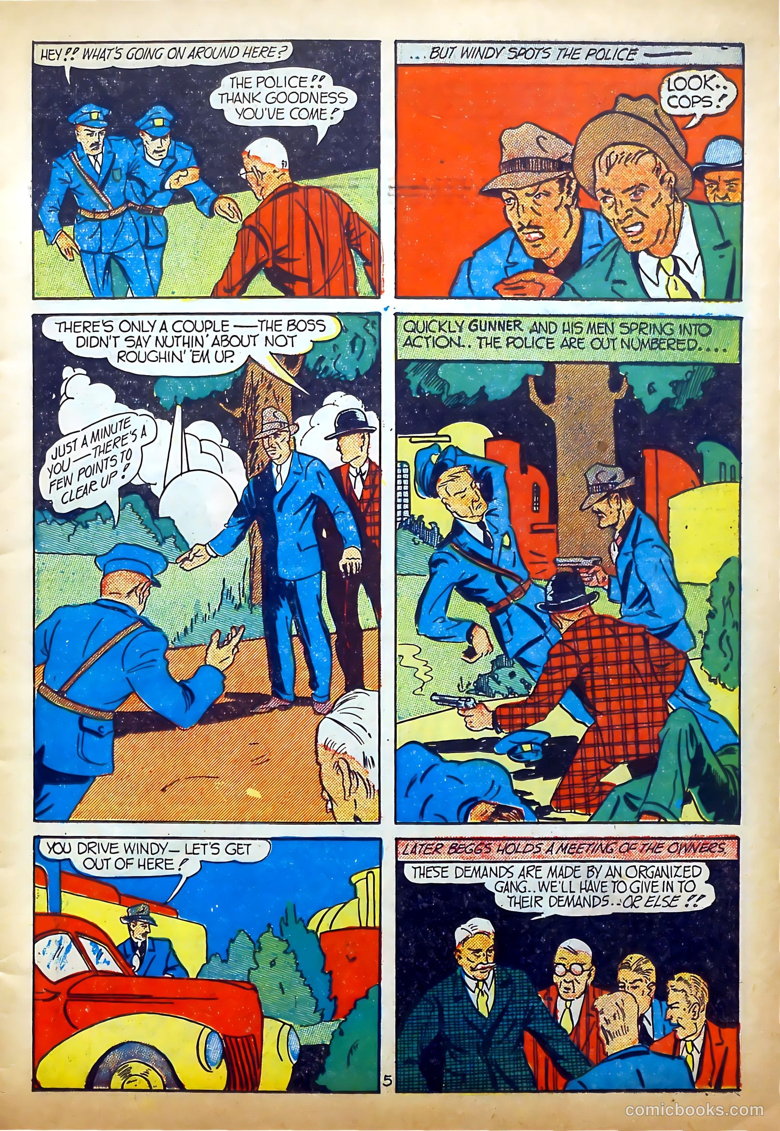 Amazing Mystery Funnies #21 — page 4 of 61