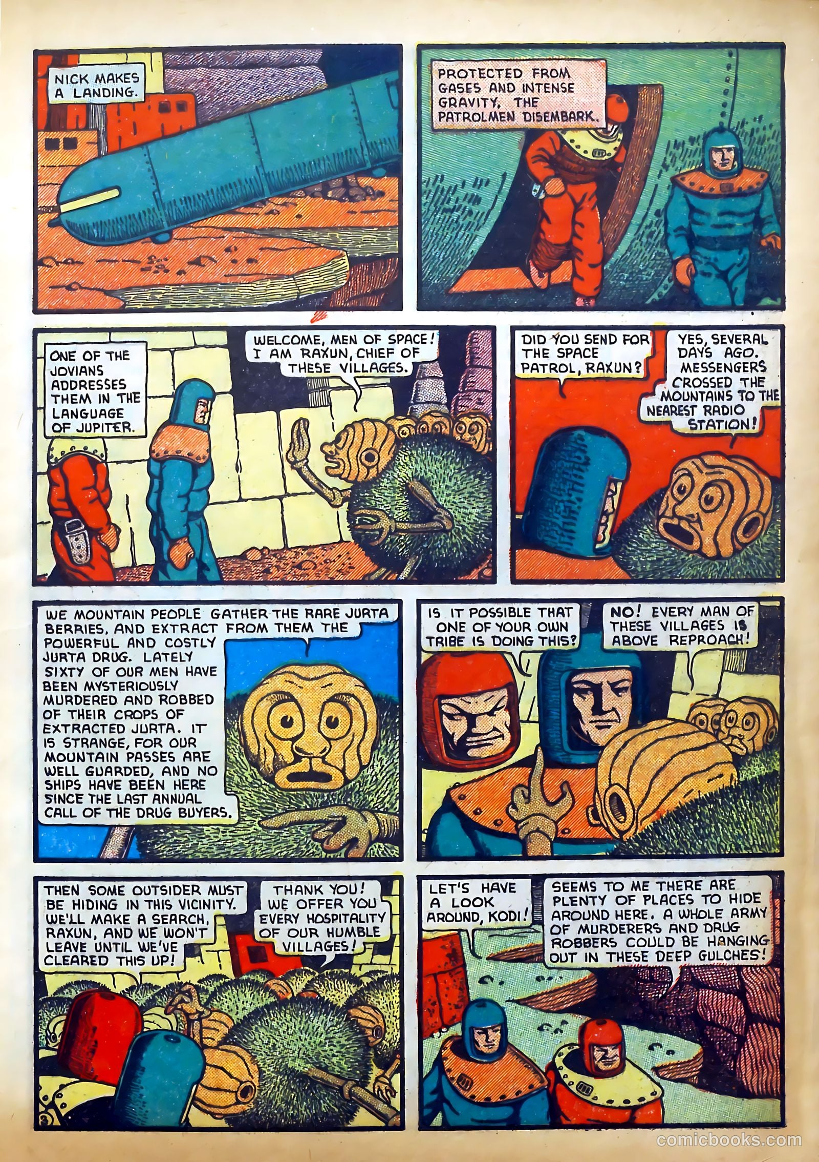 Amazing Mystery Funnies #21 — page 10 of 61