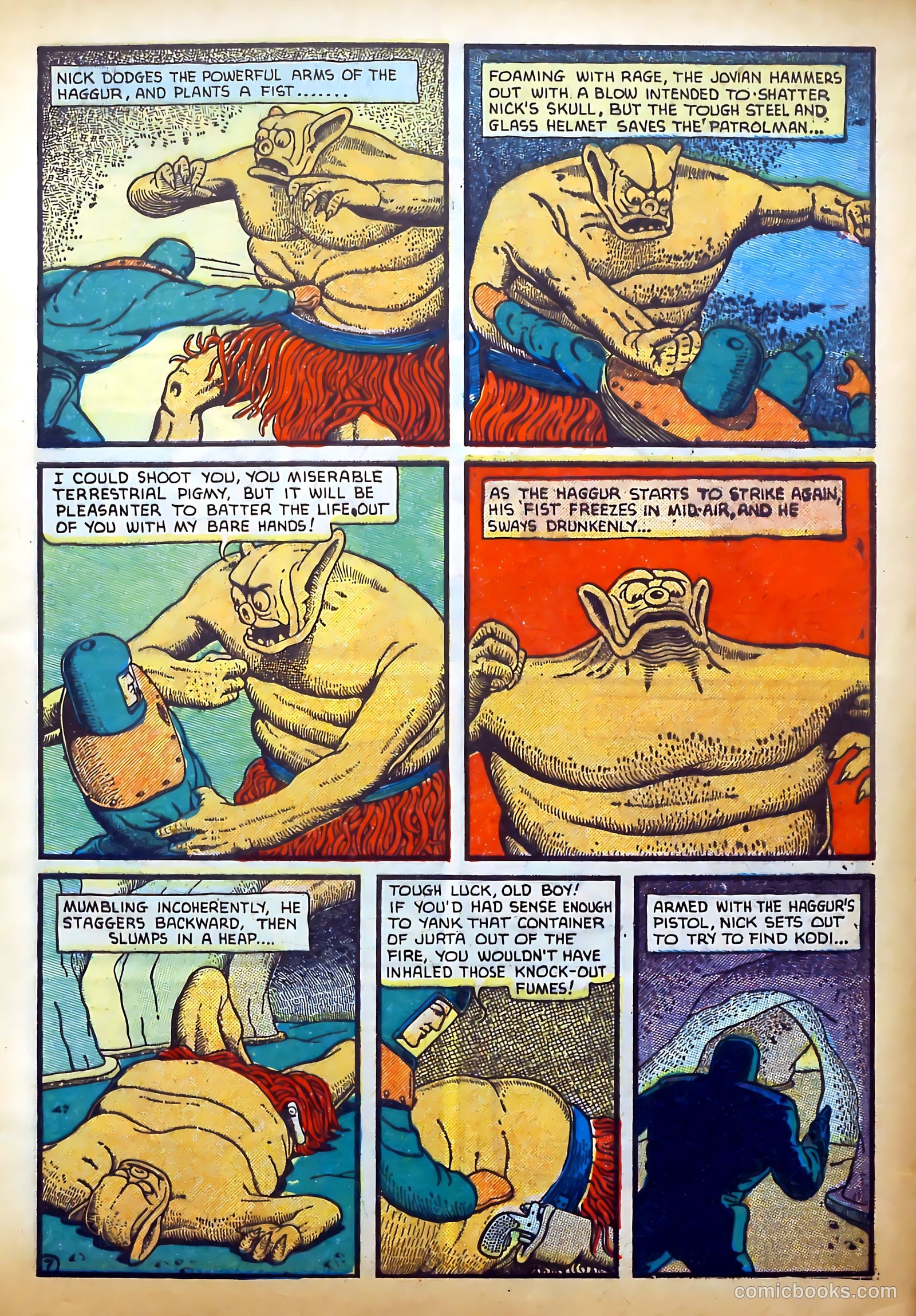 Amazing Mystery Funnies #21 — page 14 of 61