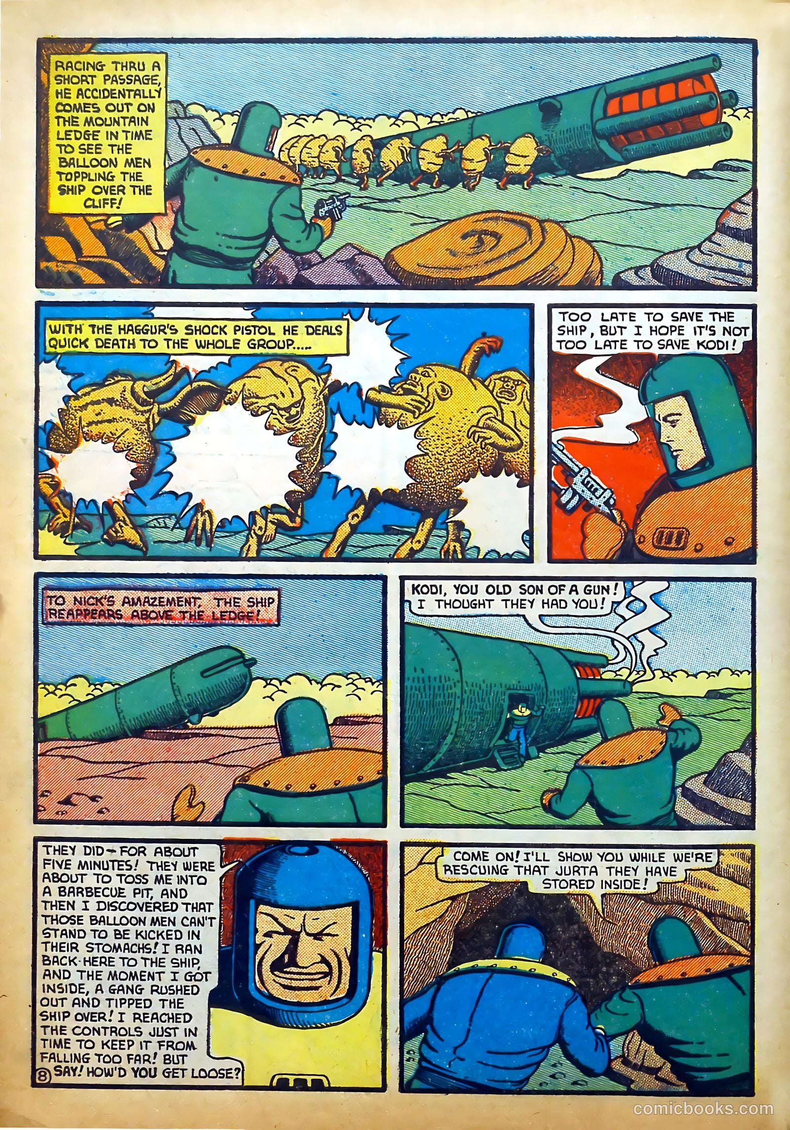 Amazing Mystery Funnies #21 — page 15 of 61
