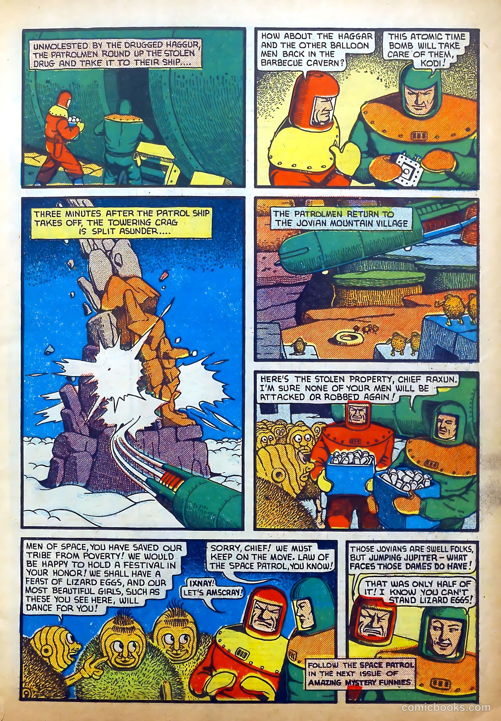 Amazing Mystery Funnies #21 — page 16 of 61
