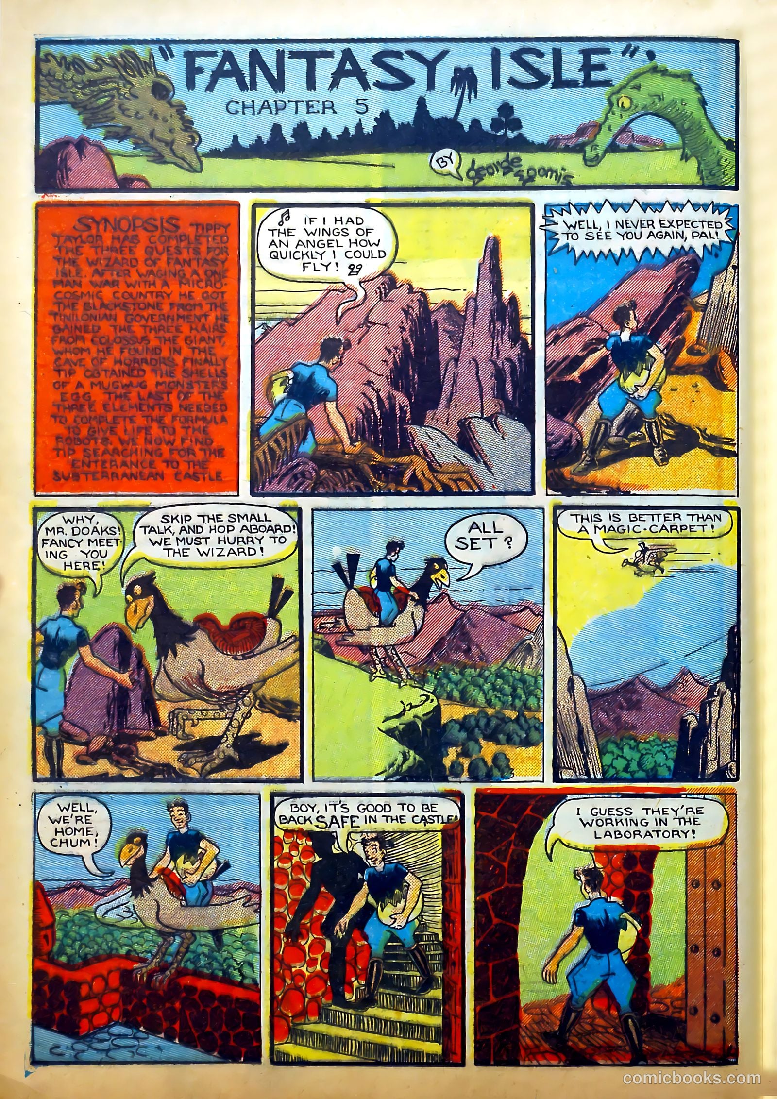 Amazing Mystery Funnies #21 — page 17 of 61