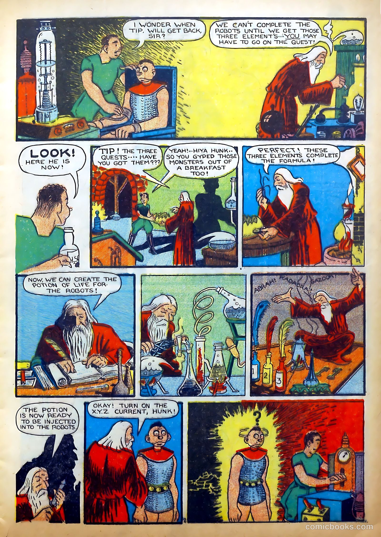 Amazing Mystery Funnies #21 — page 18 of 61
