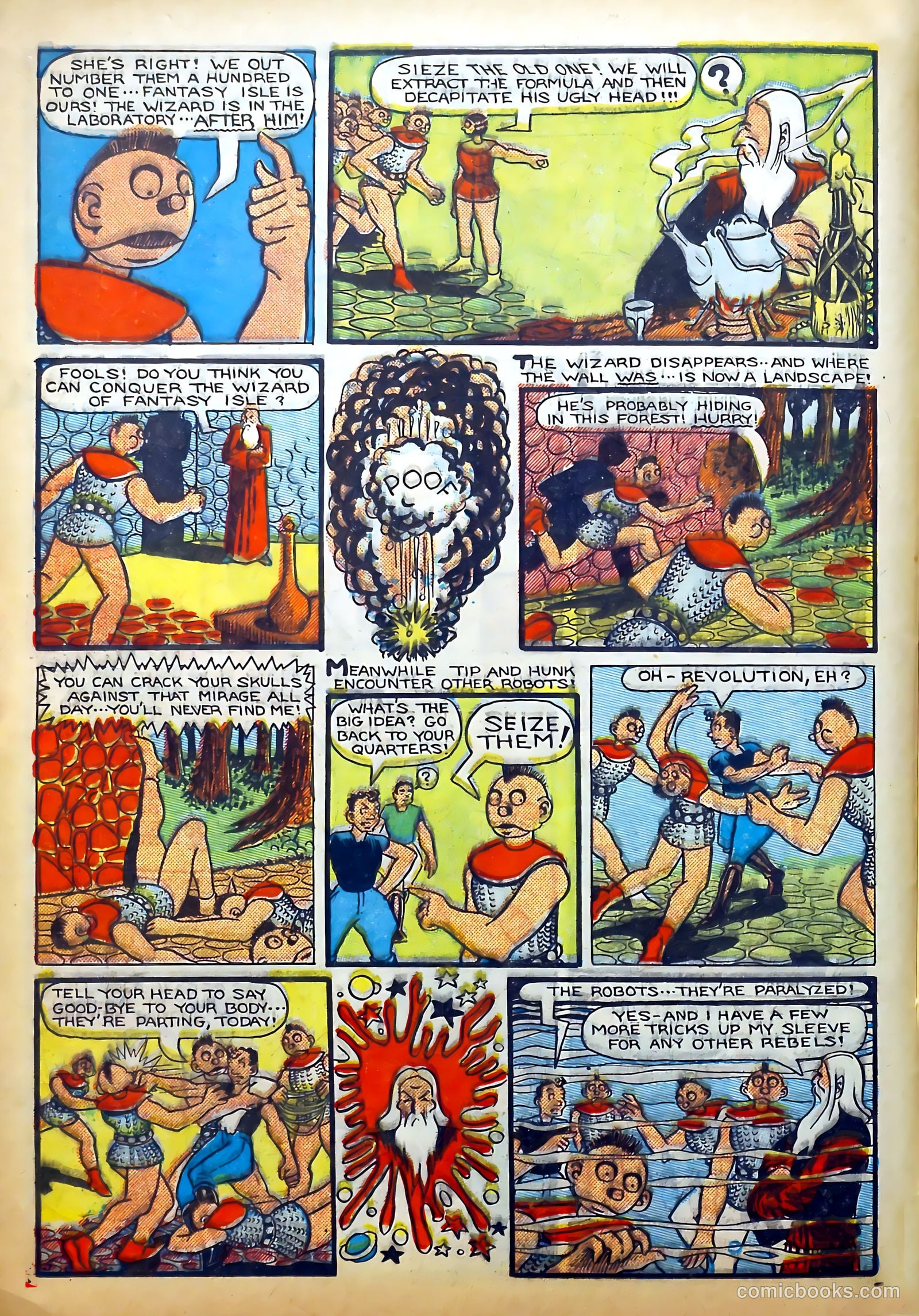 Amazing Mystery Funnies #21 — page 21 of 61