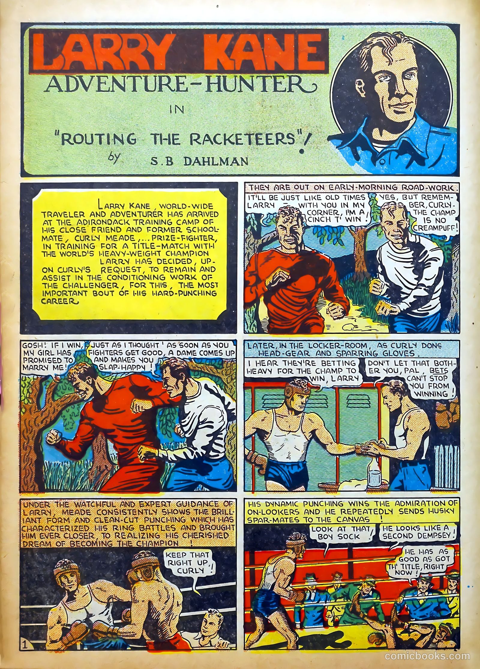 Amazing Mystery Funnies #21 — page 23 of 61