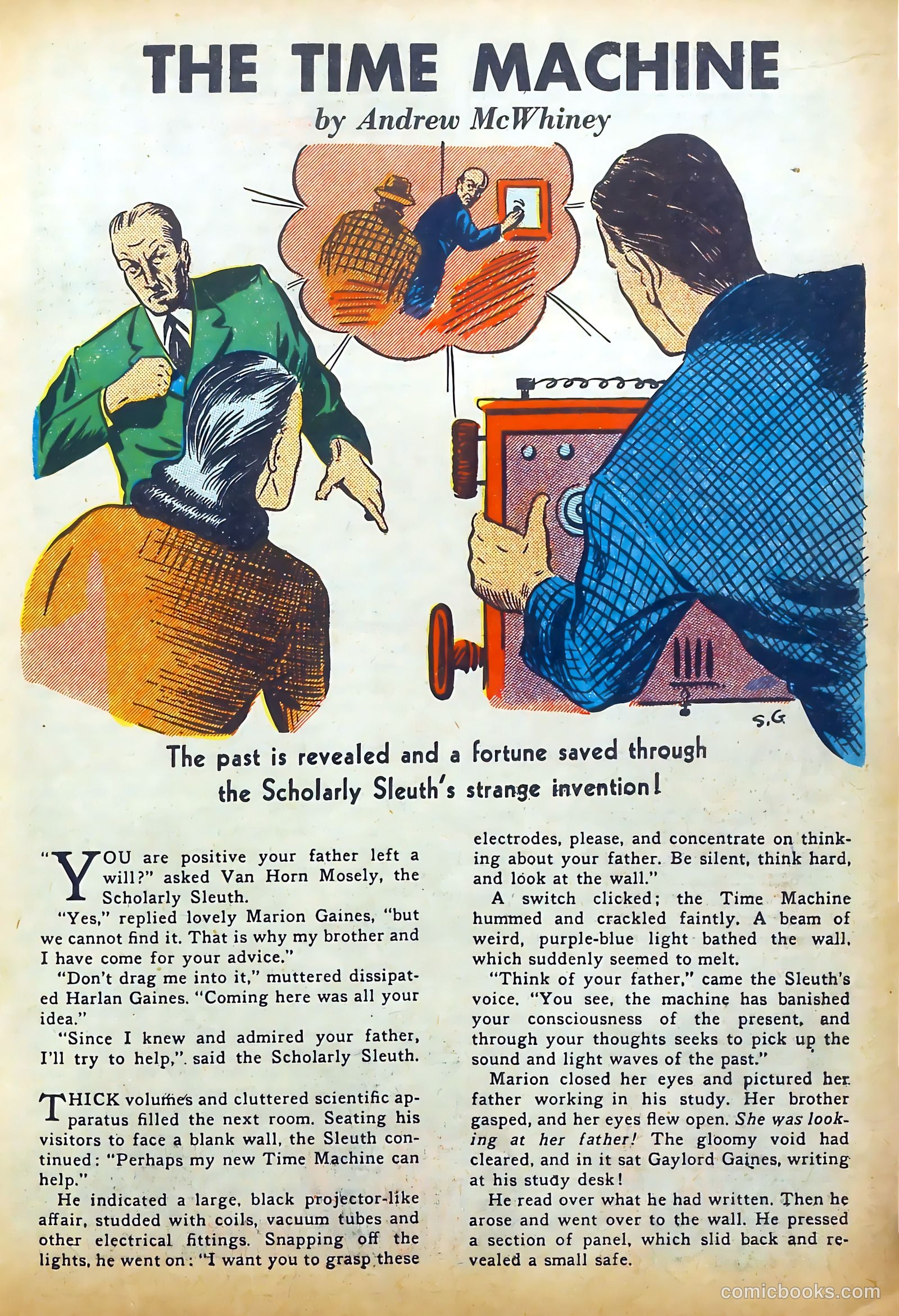 Amazing Mystery Funnies #21 — page 28 of 61
