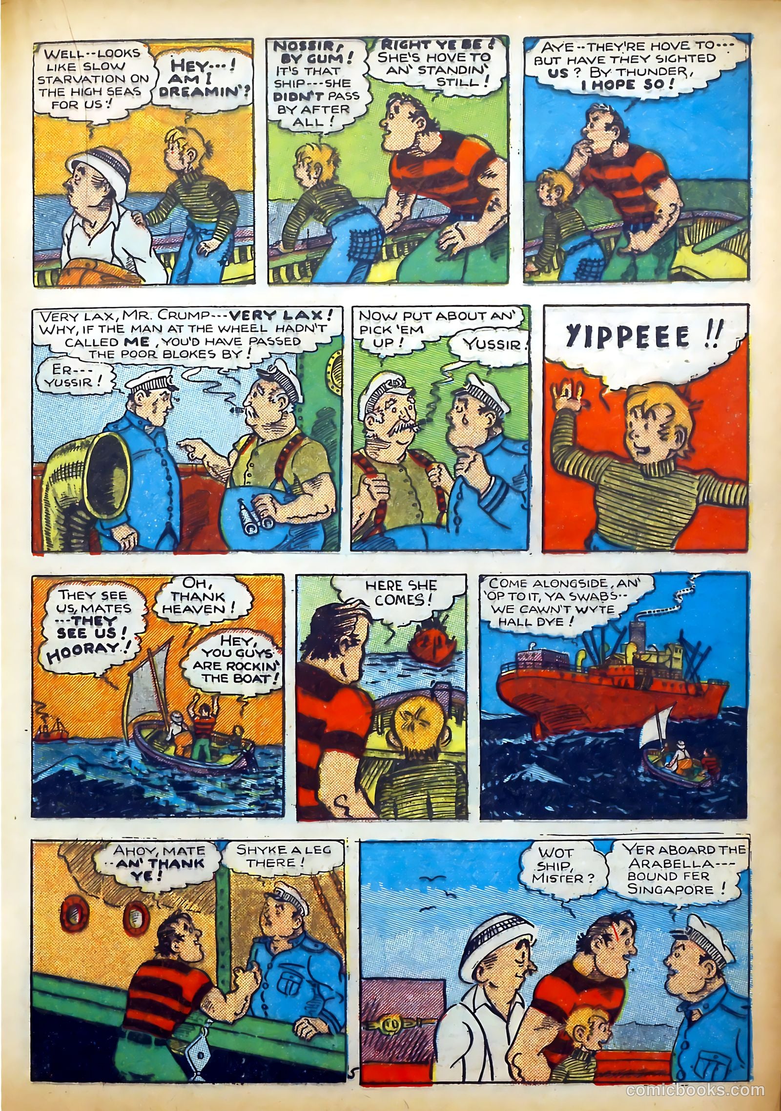 Amazing Mystery Funnies #21 — page 34 of 61