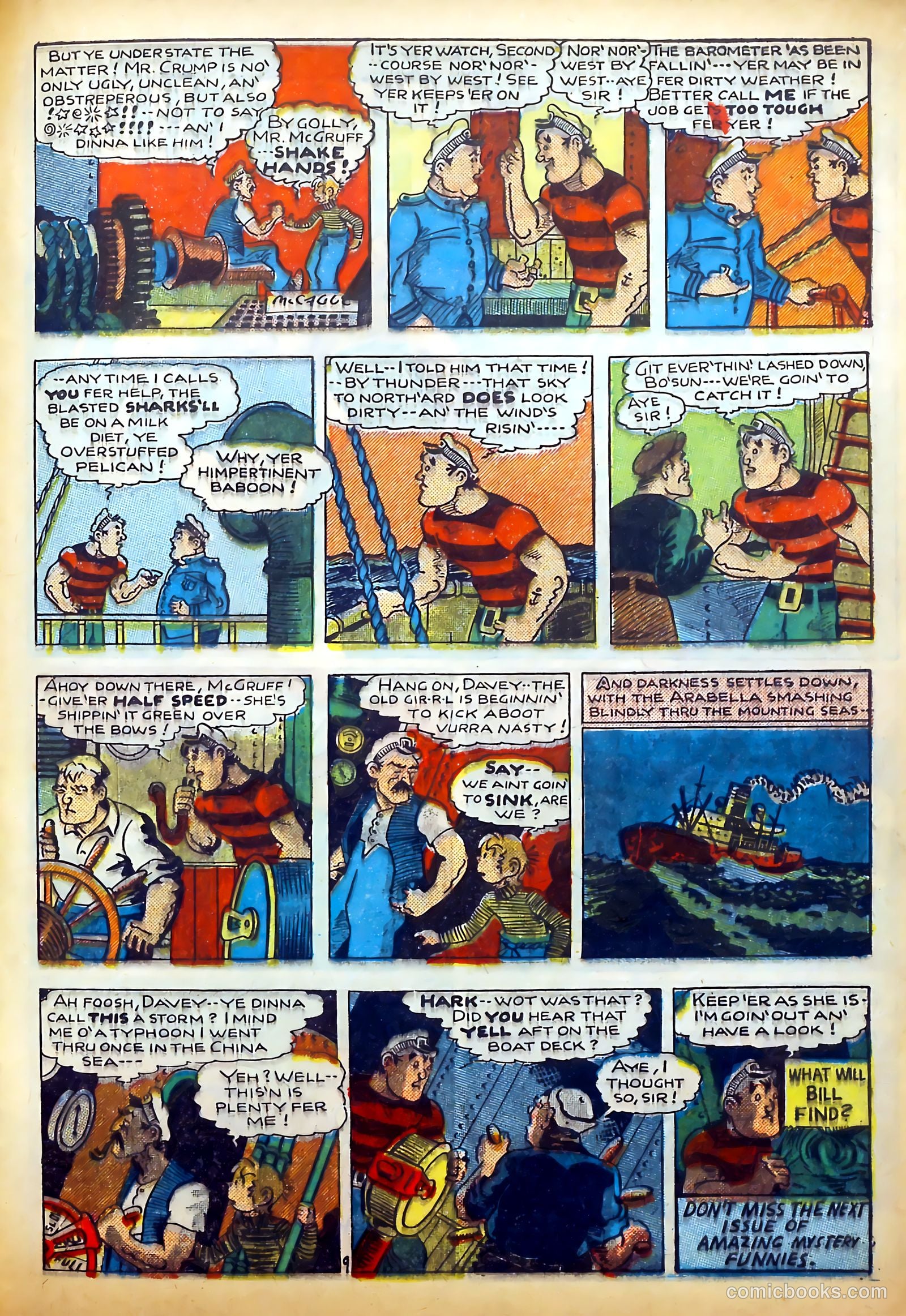 Amazing Mystery Funnies #21 — page 38 of 61