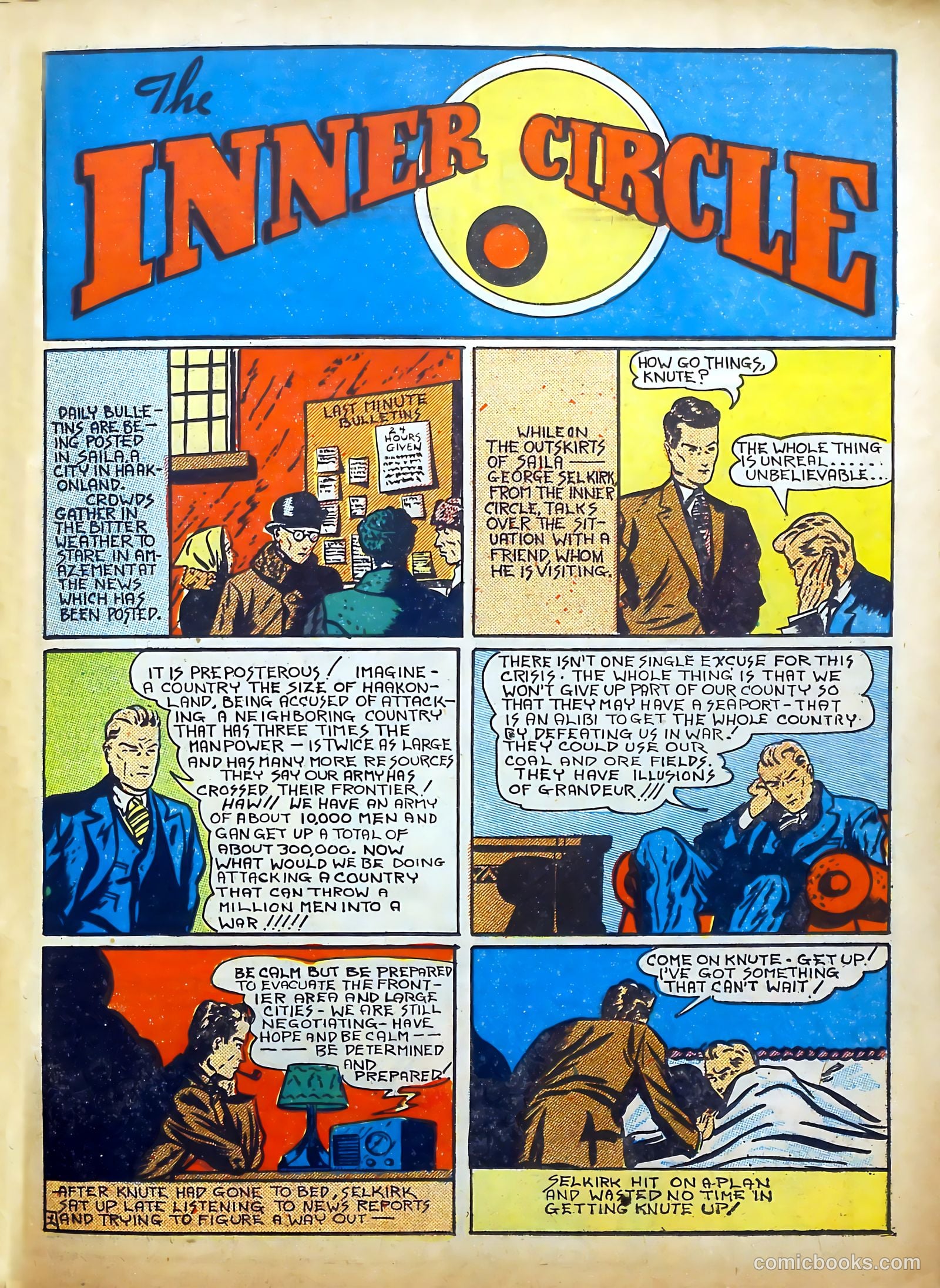 Amazing Mystery Funnies #21 — page 56 of 61