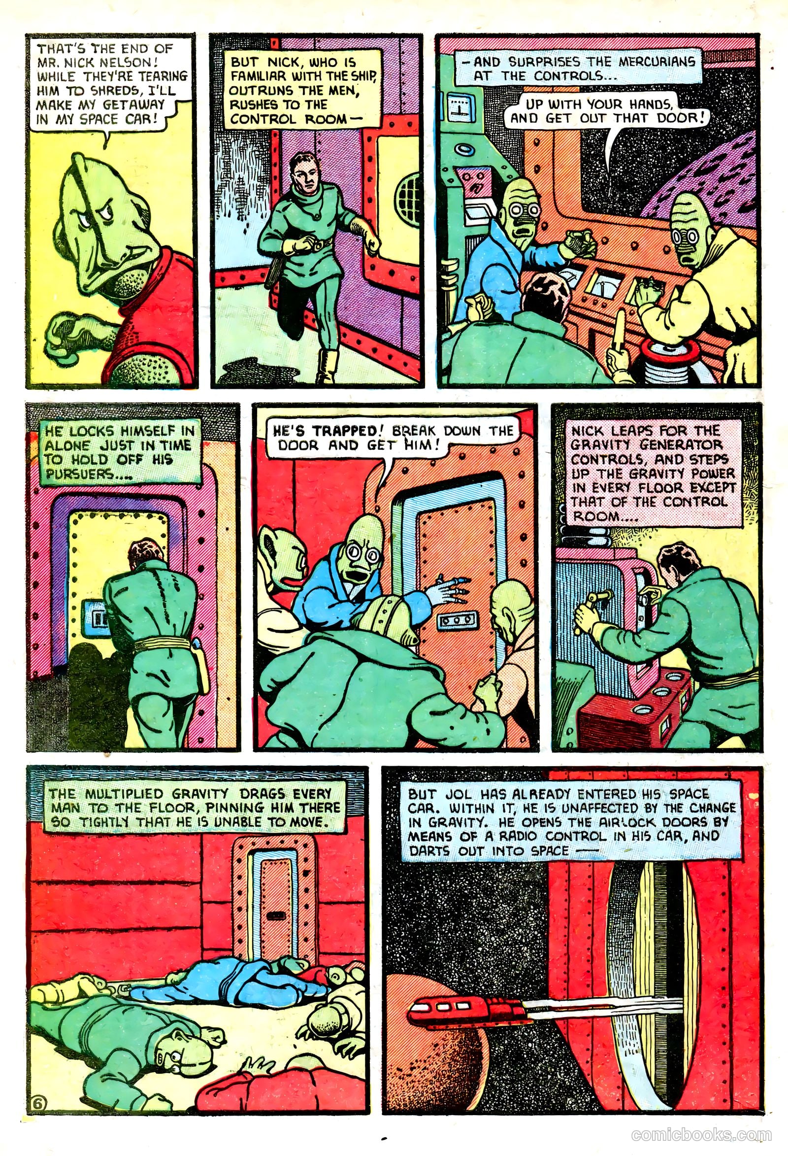 Amazing Mystery Funnies #22 — page 15 of 66